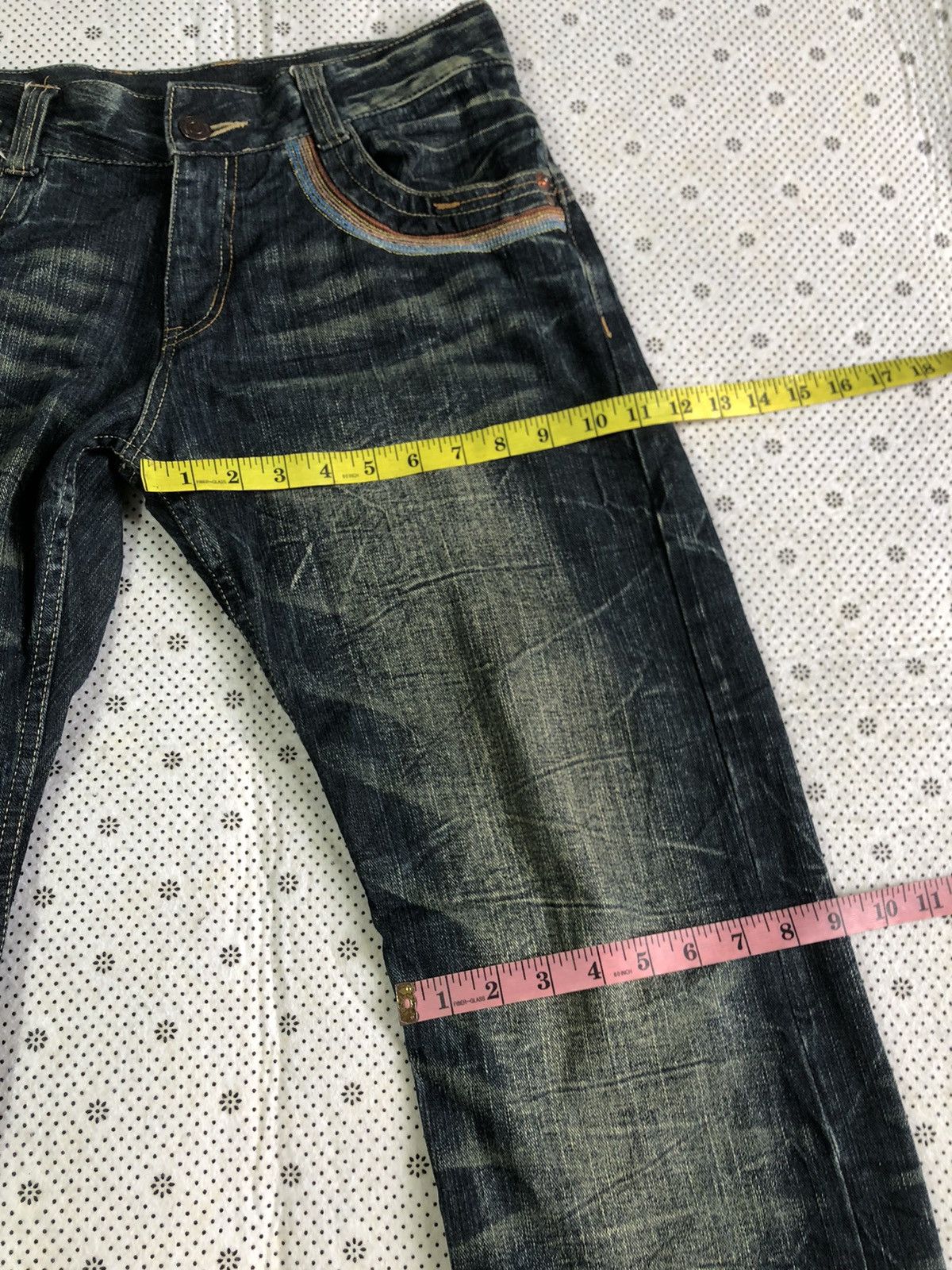 Hysteric Glamour Root Three Style flared jean Size 31" - 10 Thumbnail