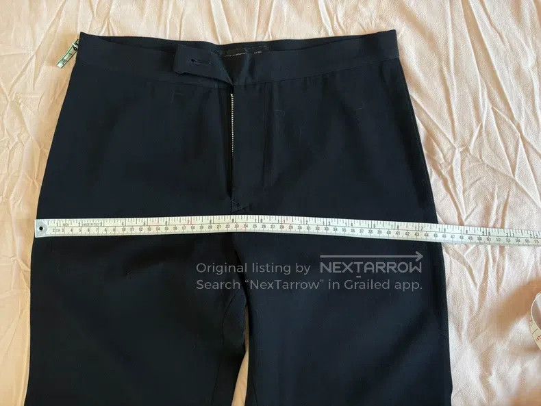 Yohji Yamamoto Yohji Yamamoto size 2 Pure wool bell-bottom pants Size US 28 / EU 44 - 6 Thumbnail