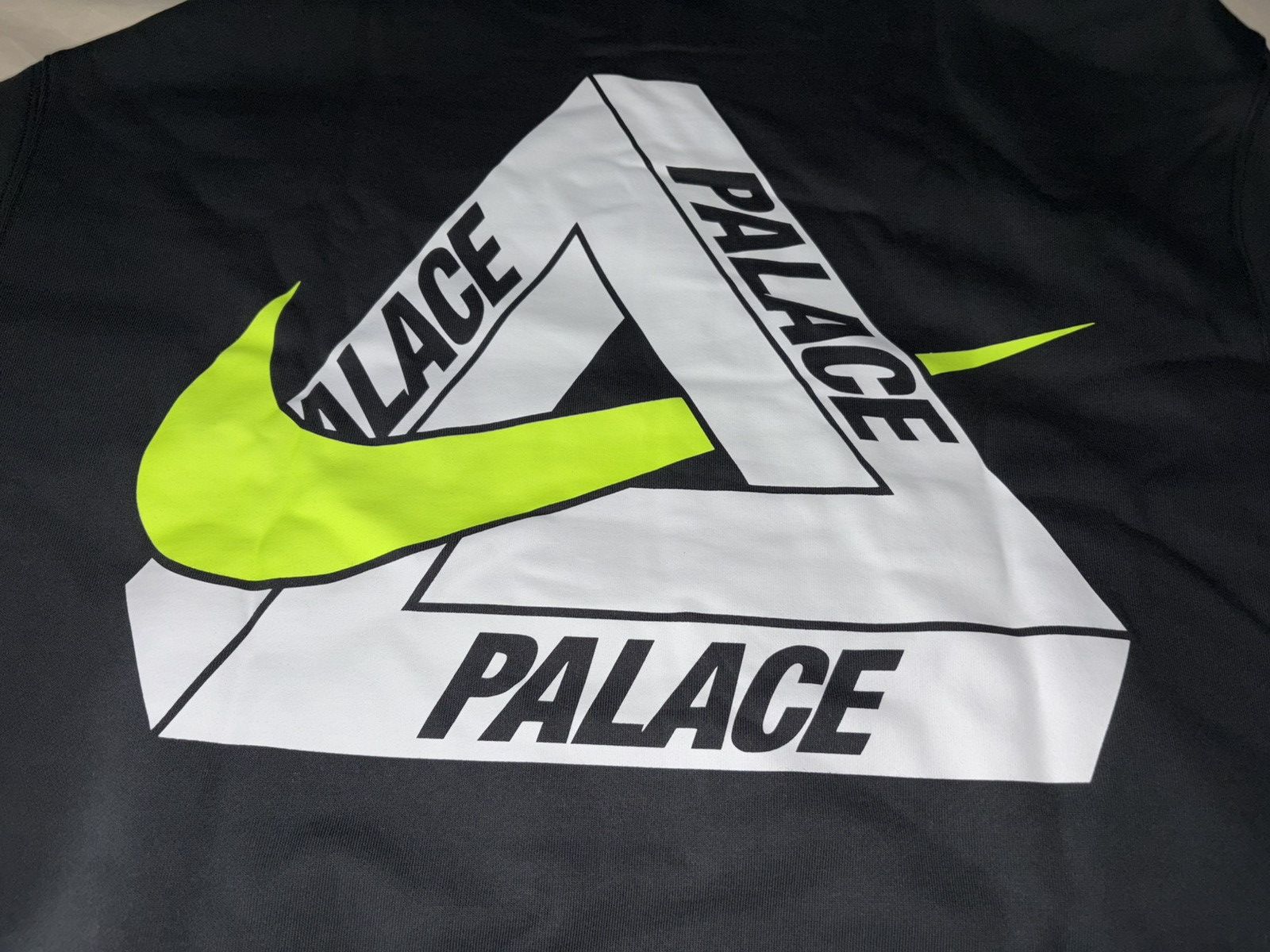 Palace Palace x Nike Tri Swoosh Hoodie Black | Grailed