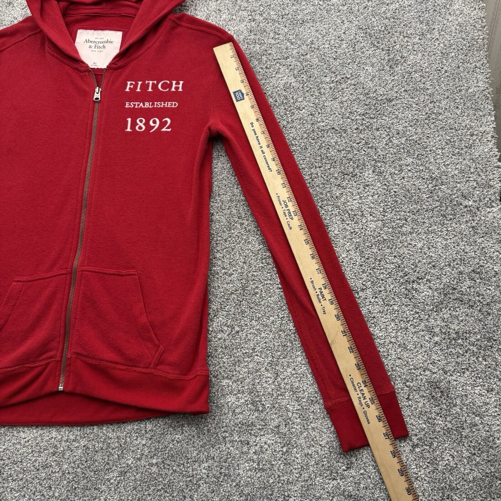 Abercrombie & Fitch Vintage Y2K Abercrombie & Fitch Full Zip Hoodie M/L Skater Size US M / EU 48-50 / 2 - 3 Thumbnail