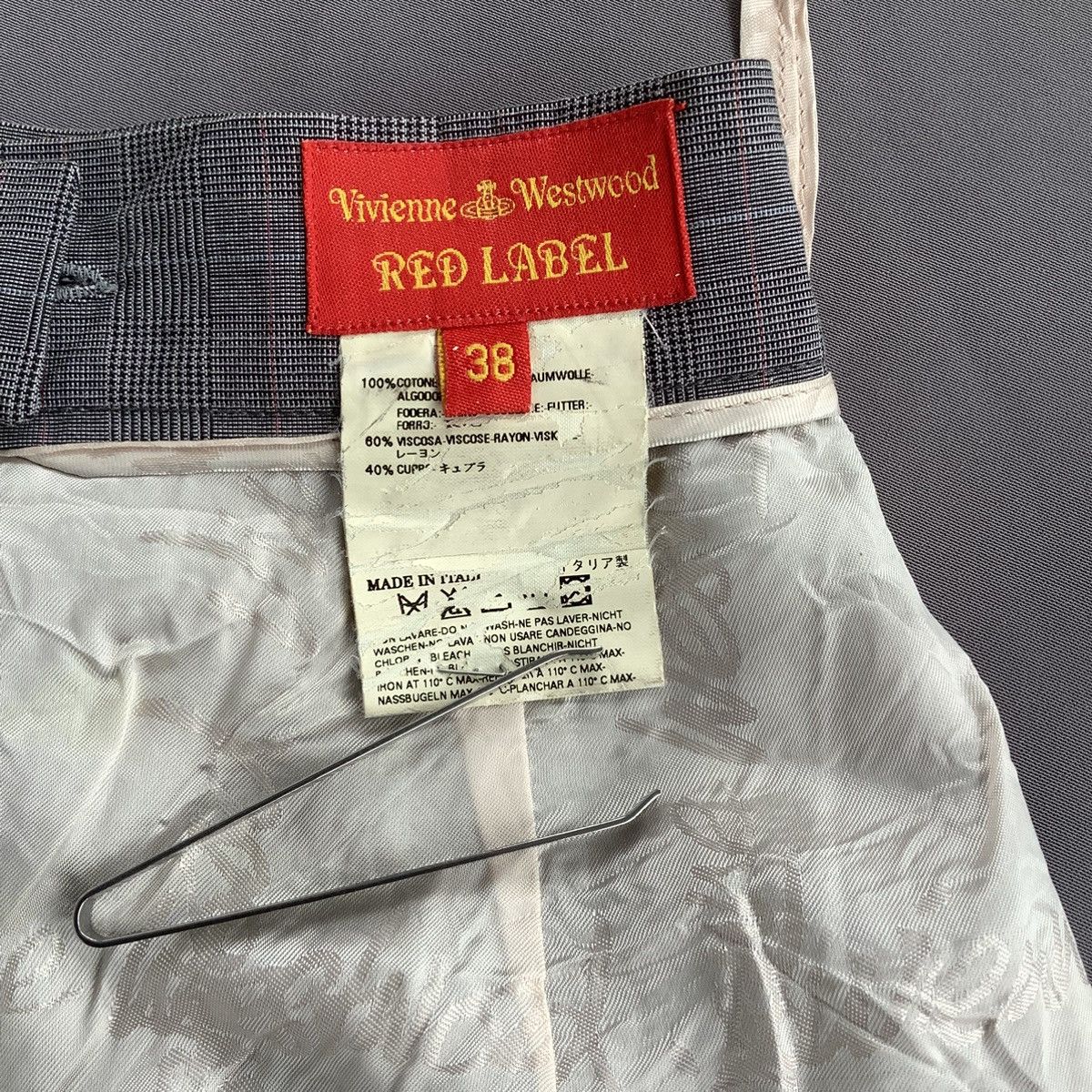 Vivienne Westwood Plaid Tartan Luxury Vivienne Westwood Size 26" / US 2 / IT 38 - 11 Thumbnail