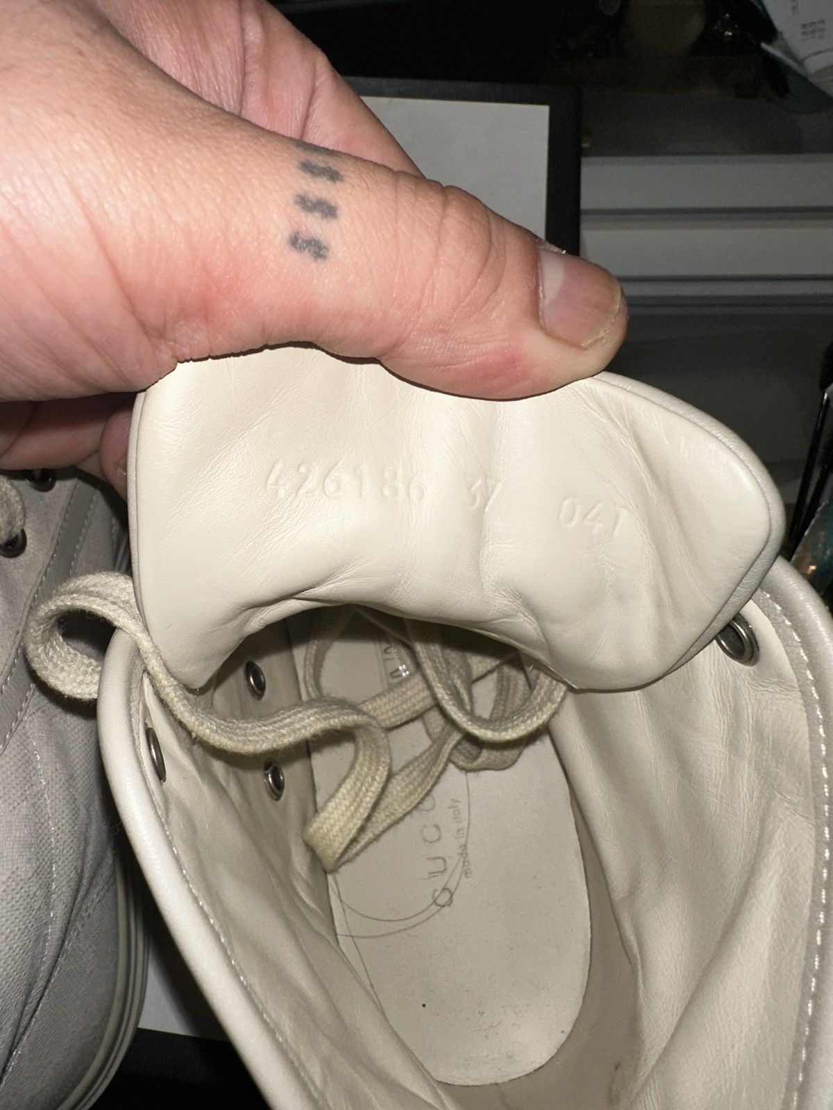 Gucci Gucci GG Canvas Aged Sneakers Size US 7 / IT 37 - 7 Thumbnail