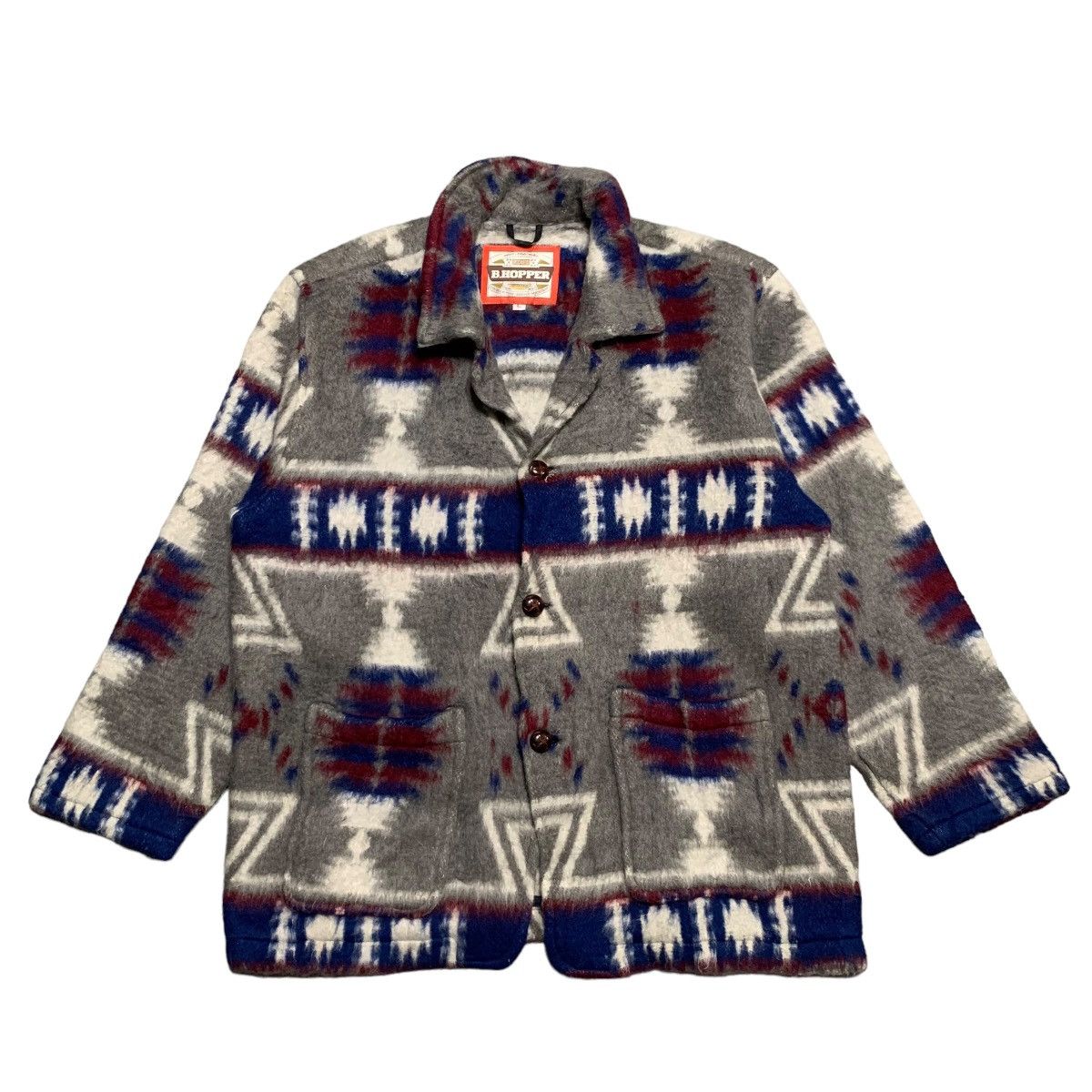 Japanese Brand B Hopper Aztech Navajo Jacket Size US L / EU 52-54 / 3 - 1 Thumbnail