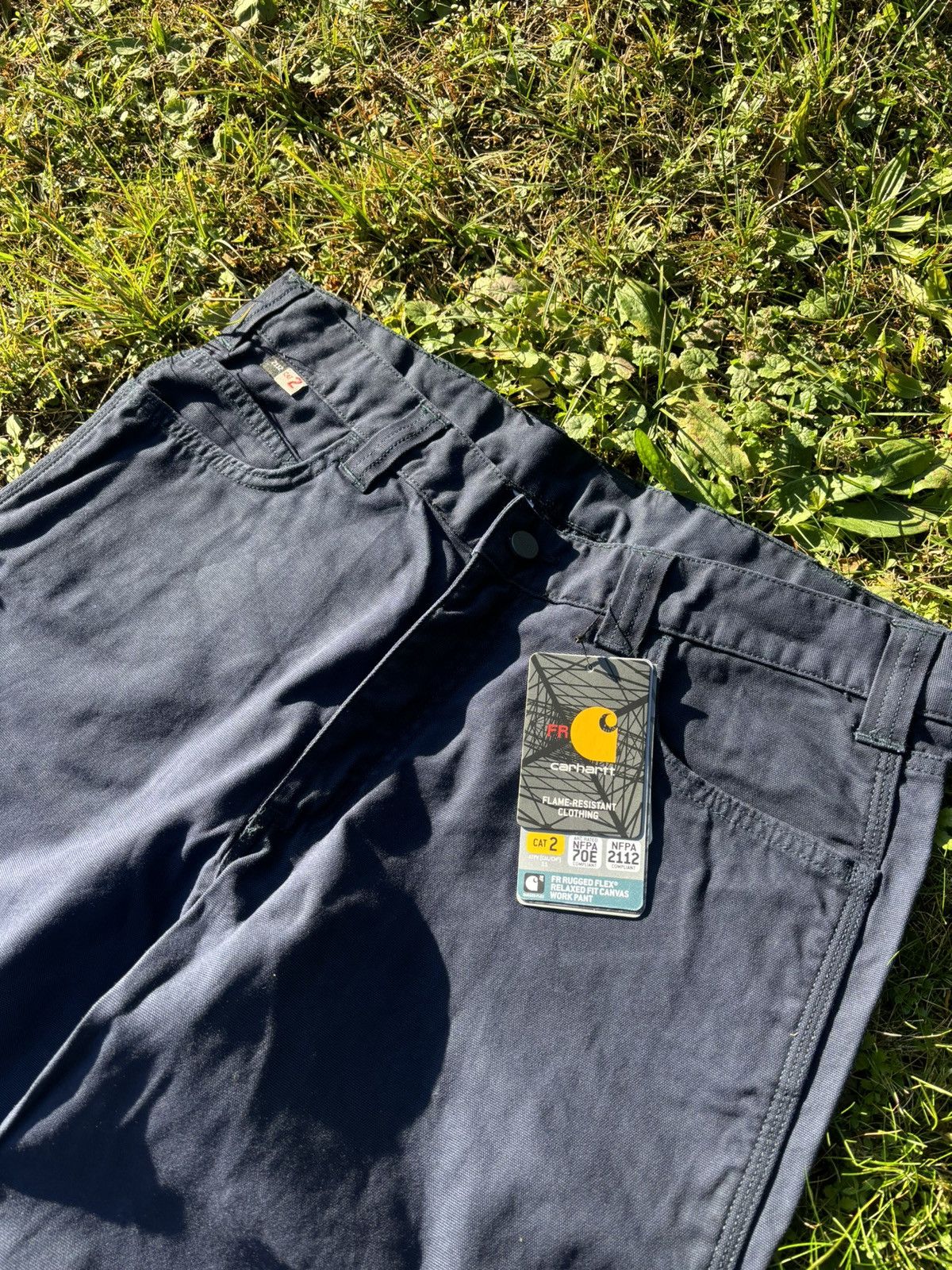Carhartt × Carhartt Wip × Vintage Baggy carpenter workwear Carhartt pants BNWT Size US 34 / EU 50 - 4 Thumbnail
