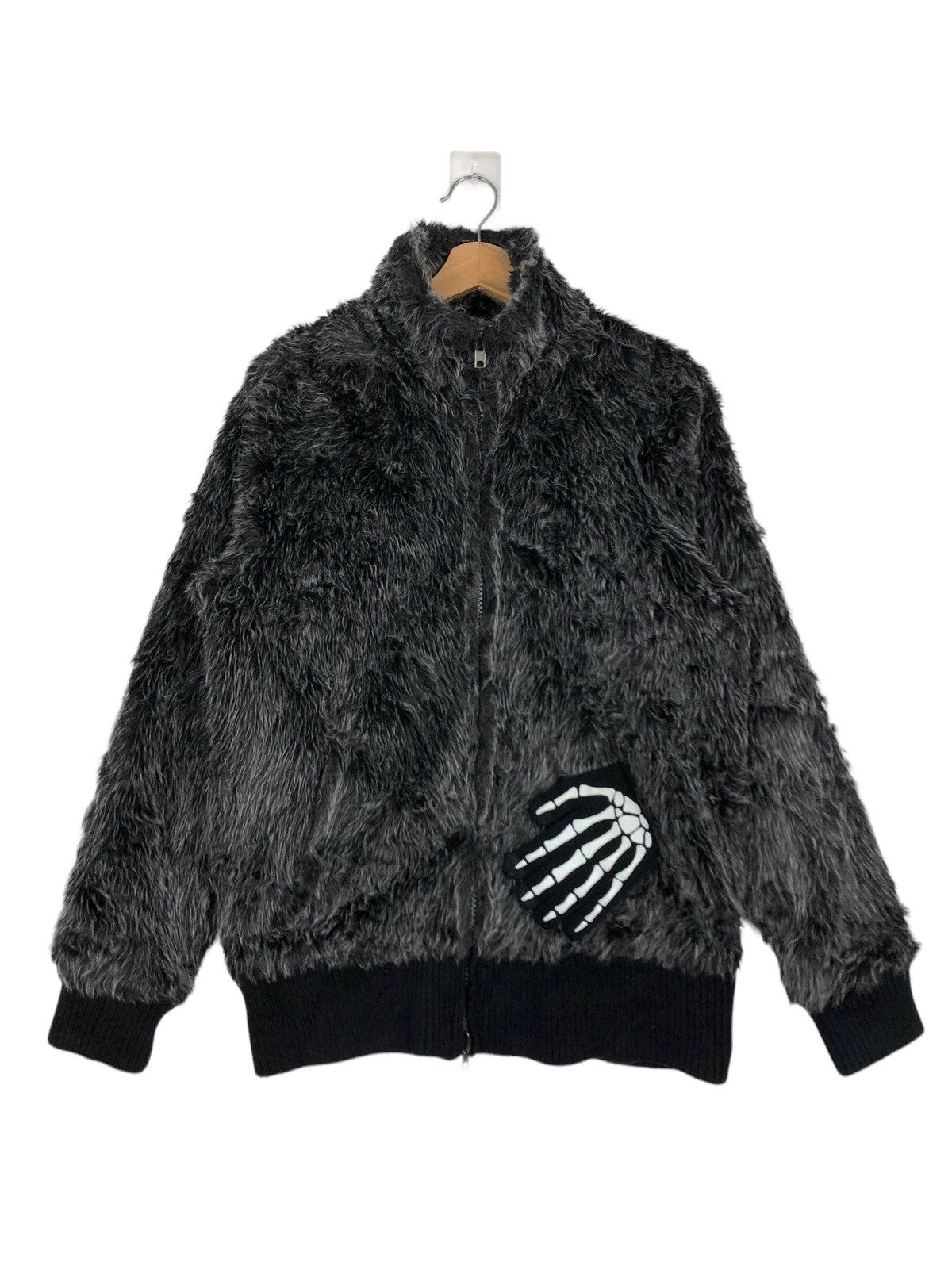 Hysteric Glamour 🔥90’s Vintage Bomber Jacket Mink Fur Design Issey Miyake Size US L / EU 52-54 / 3 - 1 Thumbnail