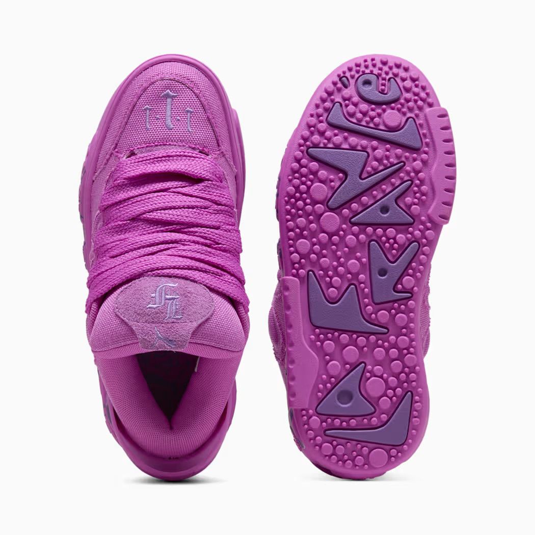 Puma PUMA x LaFrancé Butterfly Amare Pink Canvas Sneakers Size US 6 / IT 36 - 1 Thumbnail
