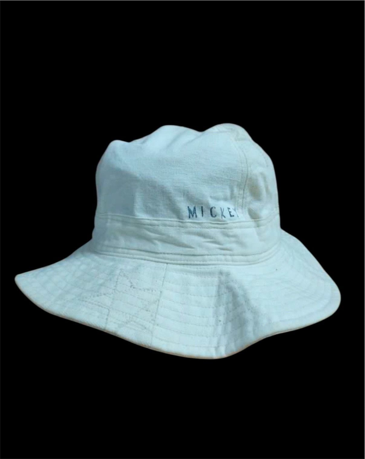 Kapital DENIM DUNGAREE BUCKET HAT HICKORY DESIGN SMILE CO Size ONE SIZE - 3 Thumbnail