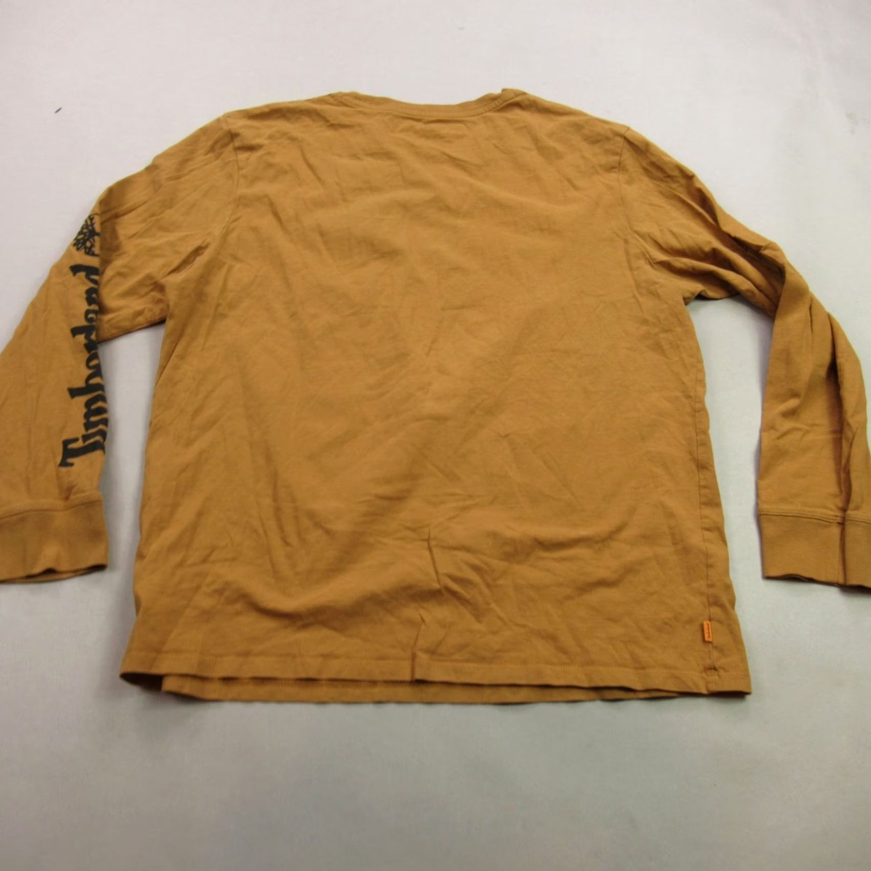 Timberland Timberland Shirt Mens Large Long Sleeve Crew Neck Brown Casual Lightweight Size US L / EU 52-54 / 3 - 5 Thumbnail