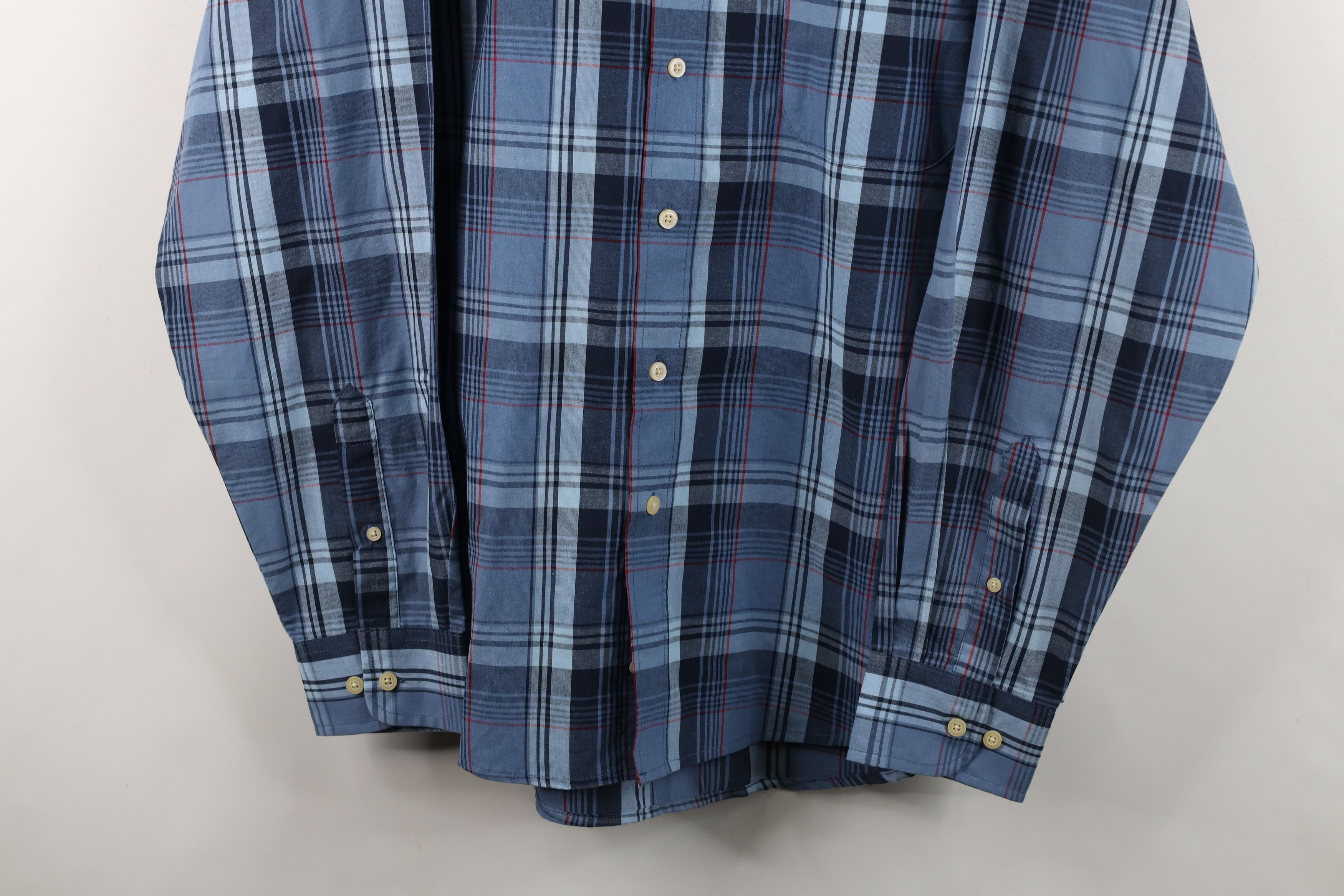 Vintage Deadstock Vintage 90s Streetwear Button Down Shirt Plaid Size US M / EU 48-50 / 2 - 3 Thumbnail