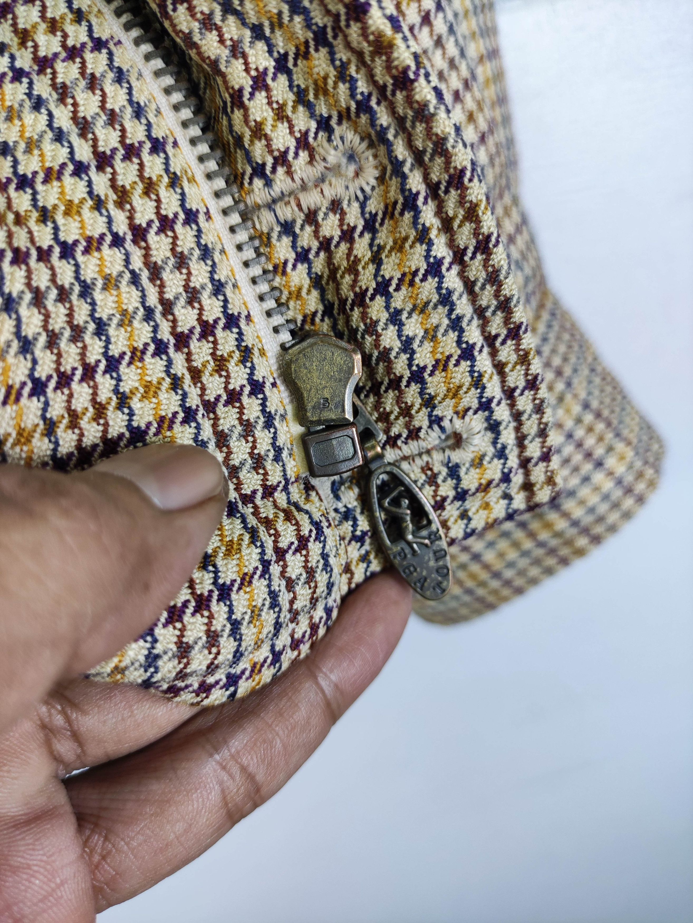 PGA Tour Vintage Pga Houndstooth Casual Jacket Zipper Size US L / EU 52-54 / 3 - 5 Thumbnail