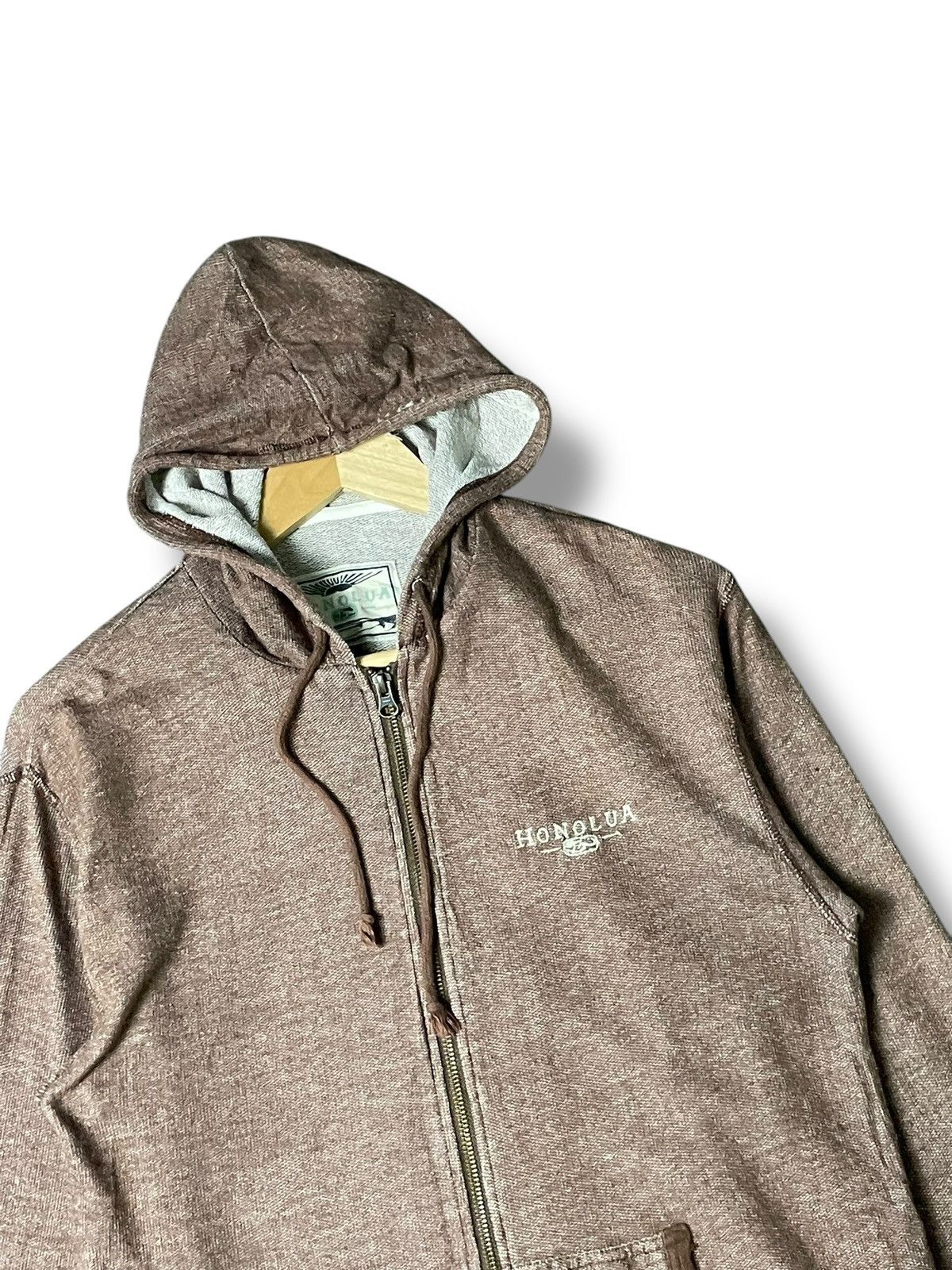 Japanese Brand HONOLUA Brand Full-Zip Hoodie (65) Size US L / EU 52-54 / 3 - 2 Thumbnail