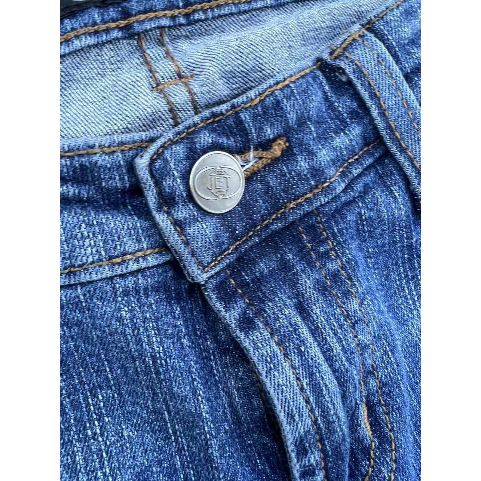 Jet Lag JET John Eshaya USA made Classic Blue Denim Size 6 A000319 Size 28" / US 6 / IT 42 - 10 Thumbnail