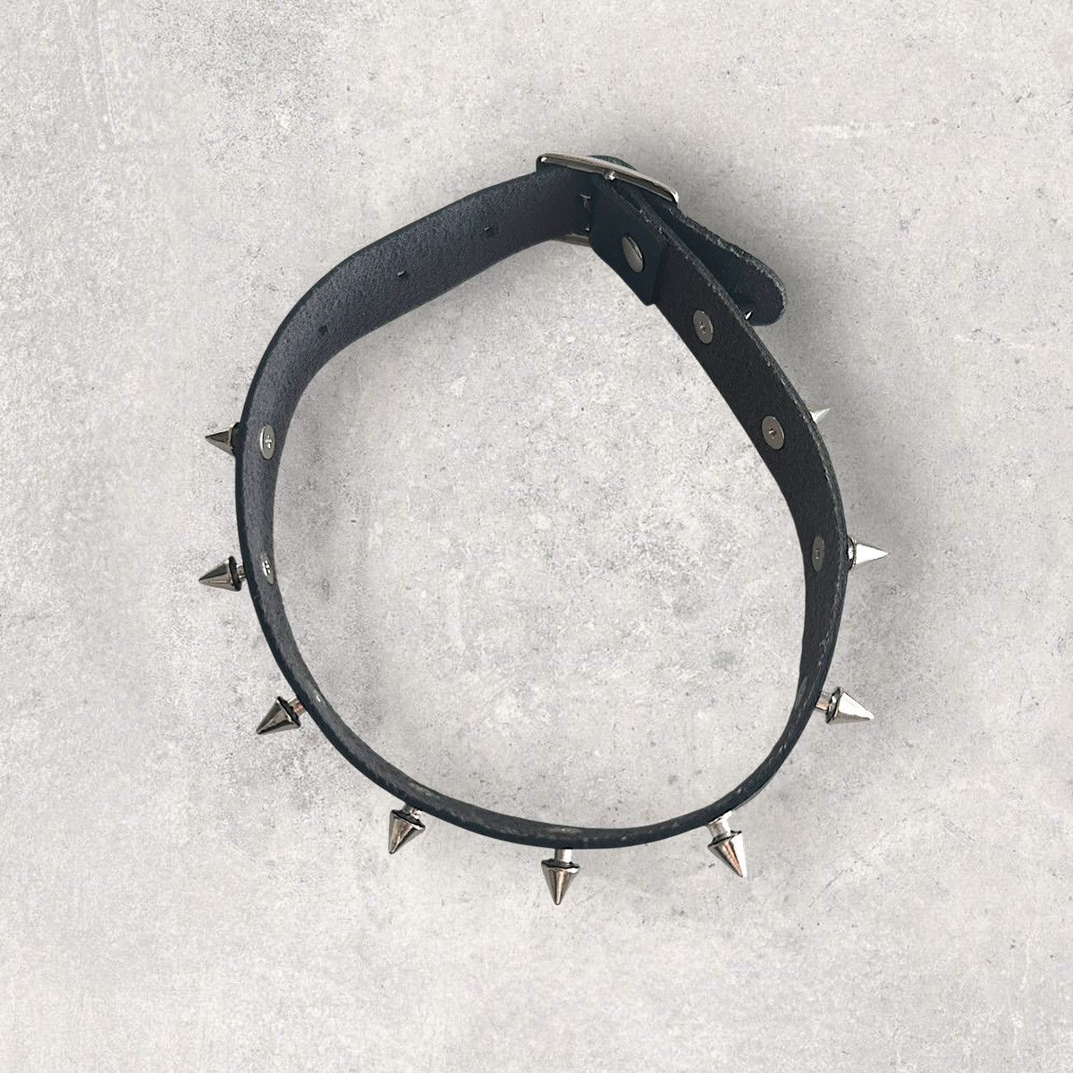 Other Spikes PU Leather Choker Size ONE SIZE - 3 Thumbnail