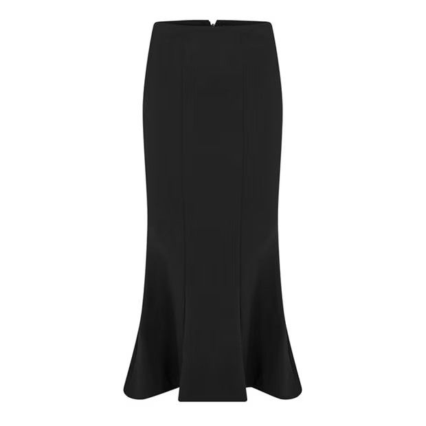 Balmain o1g2r1mq0924 Midi Skirt in Black Size 29" - 1 Thumbnail