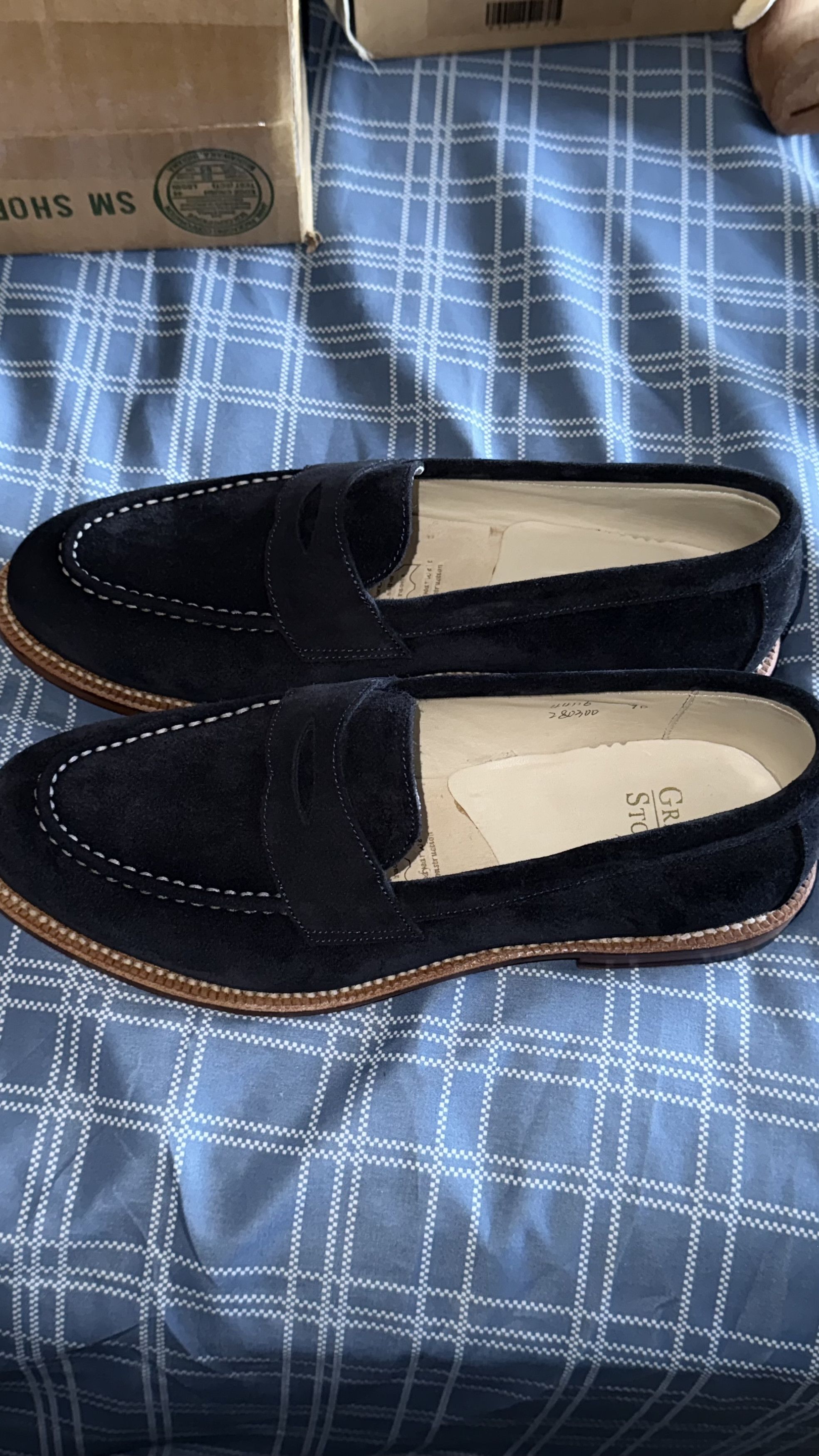 Grant Stone Like New Grant Stone Traveler's in Black Suede 9.5D Size US 9.5 / EU 42-43 - 14 Thumbnail