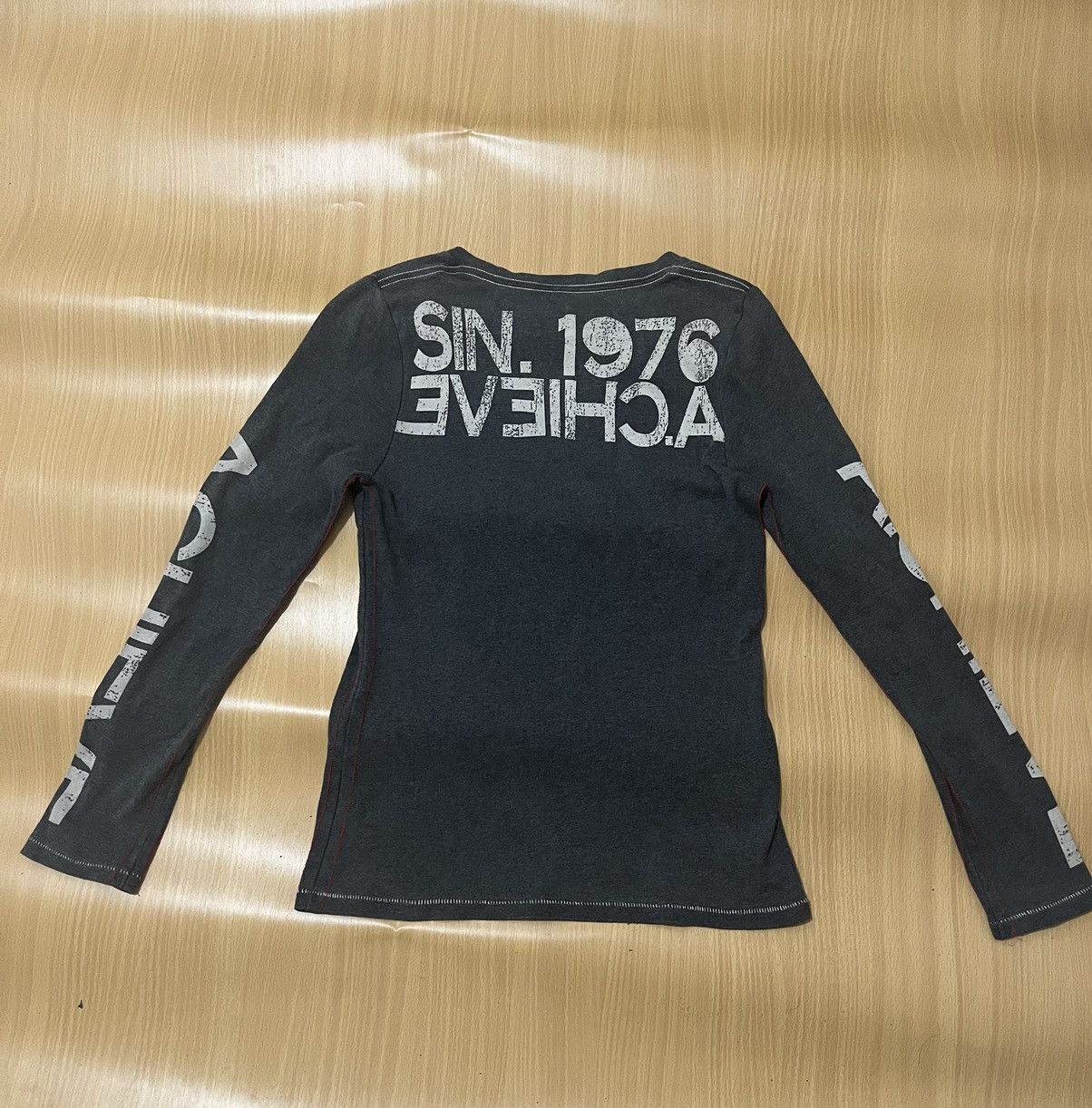 Japanese Brand Tomorrow Promise Japanese Poem IfSixWasNine Style LongSleeve Size US M / EU 48-50 / 2 - 9 Thumbnail