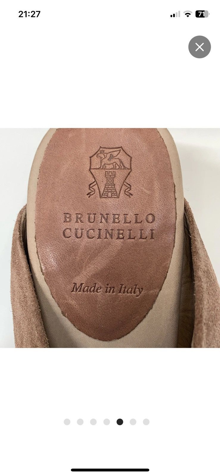 Brunello Cucinelli Sandals Size US 7 / IT 37 - 5 Thumbnail