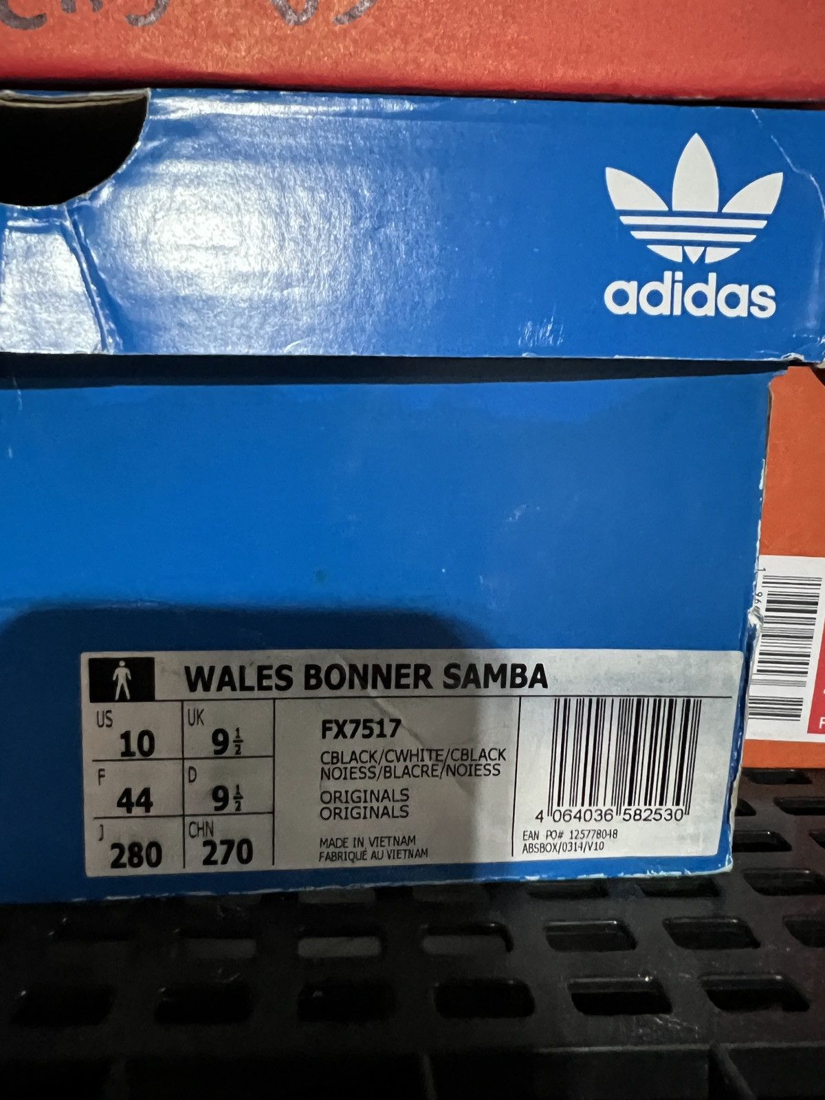 Adidas × Wales Bonner Adidas Wales Bonner Sambas Core Black 2020 Size US 10 / EU 43 - 10 Thumbnail