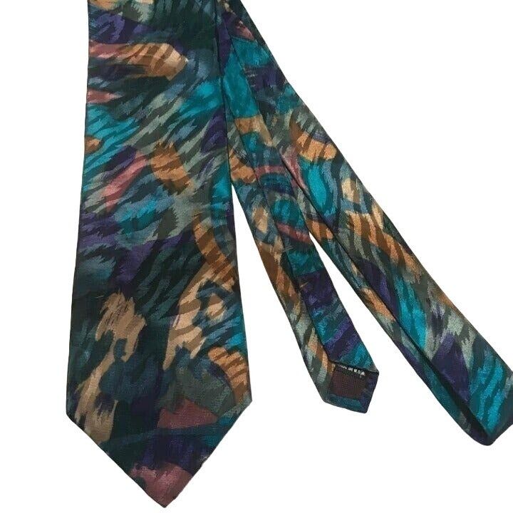 Vintage #1496 VTG Don Loper of Beverly Hills men's necktie Size ONE SIZE - 6 Thumbnail
