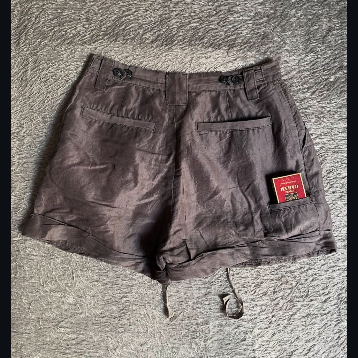 Maison MIHARA YASUHIRO 2000s Mihara Yasuhiro Lace Up Short Pants Size US 30 / EU 46 - 4 Thumbnail