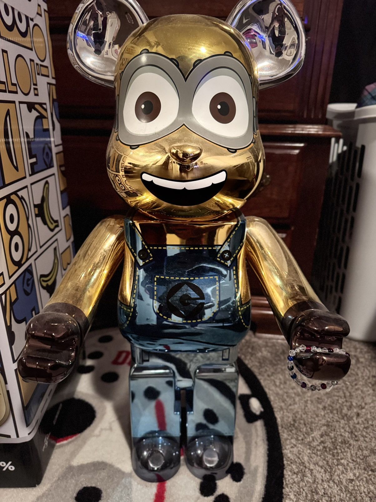 Medicom Toy Minion bear Rick 1000%!!!! Size ONE SIZE - 3 Thumbnail