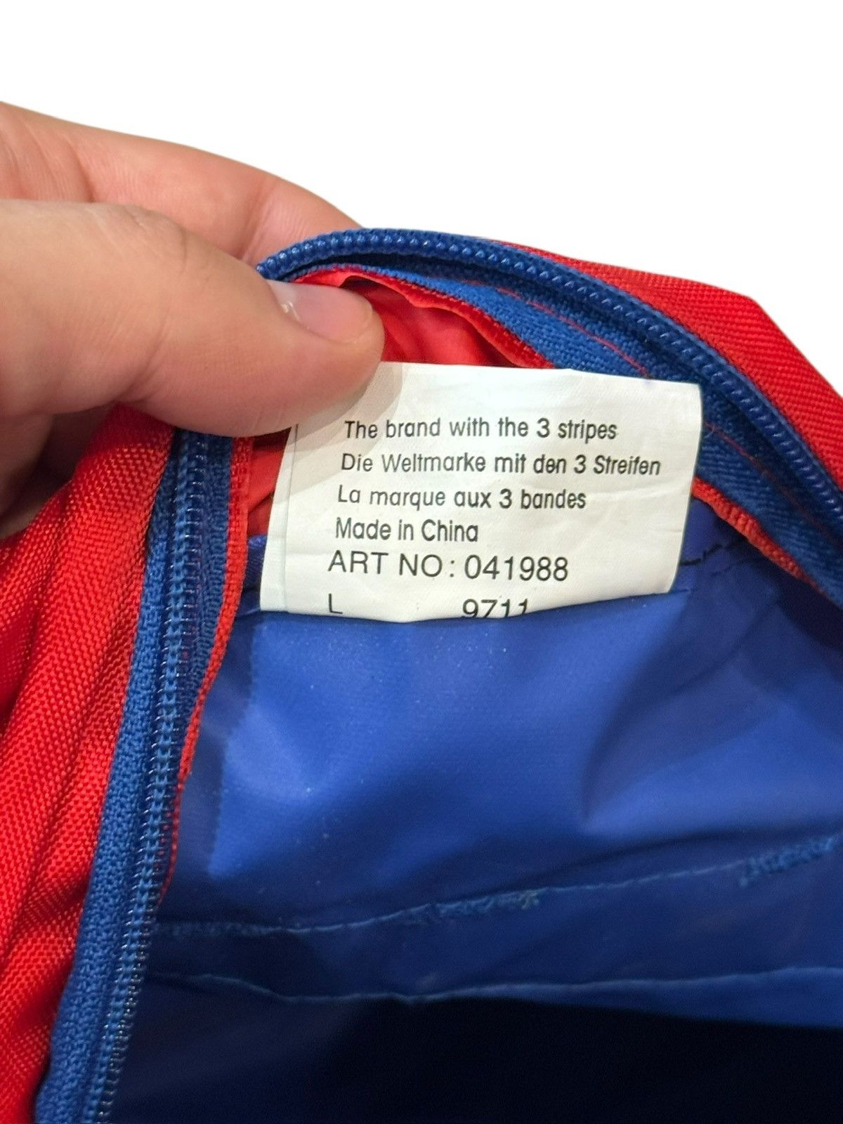Adidas Adidas FC Bayern Munich 80s 90s Soccer Rucksack Backpack Bag Size ONE SIZE - 8 Thumbnail