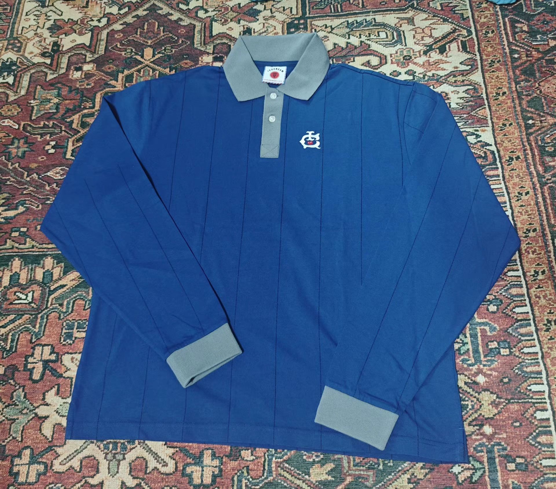 Billionaire Boys Club BILLIONAIRE BOYS CLUB Long-Sleeve Polo Size US L / EU 52-54 / 3 - 1 Thumbnail