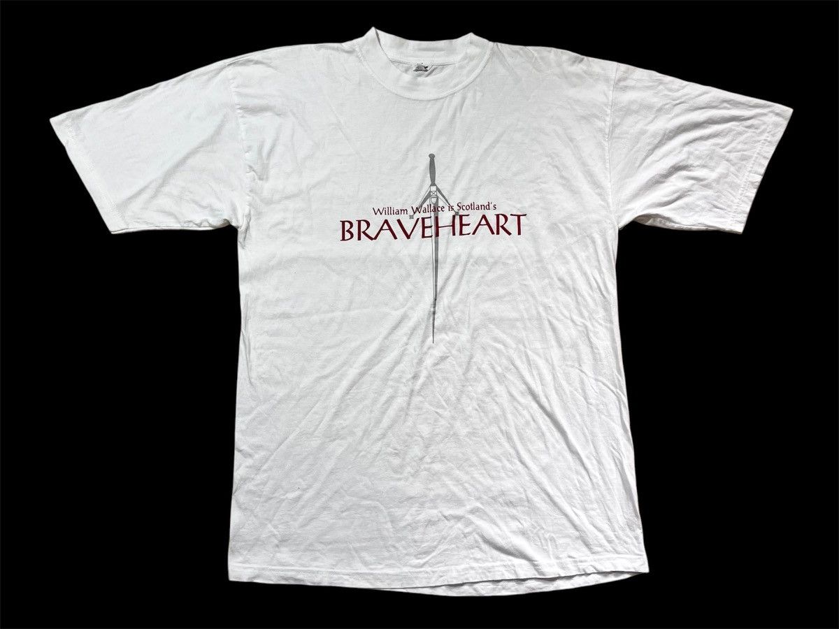 Other UK × Vintage Vintage 90s Movie Brave Heart promo tee Size US L / EU 52-54 / 3 - 1 Thumbnail
