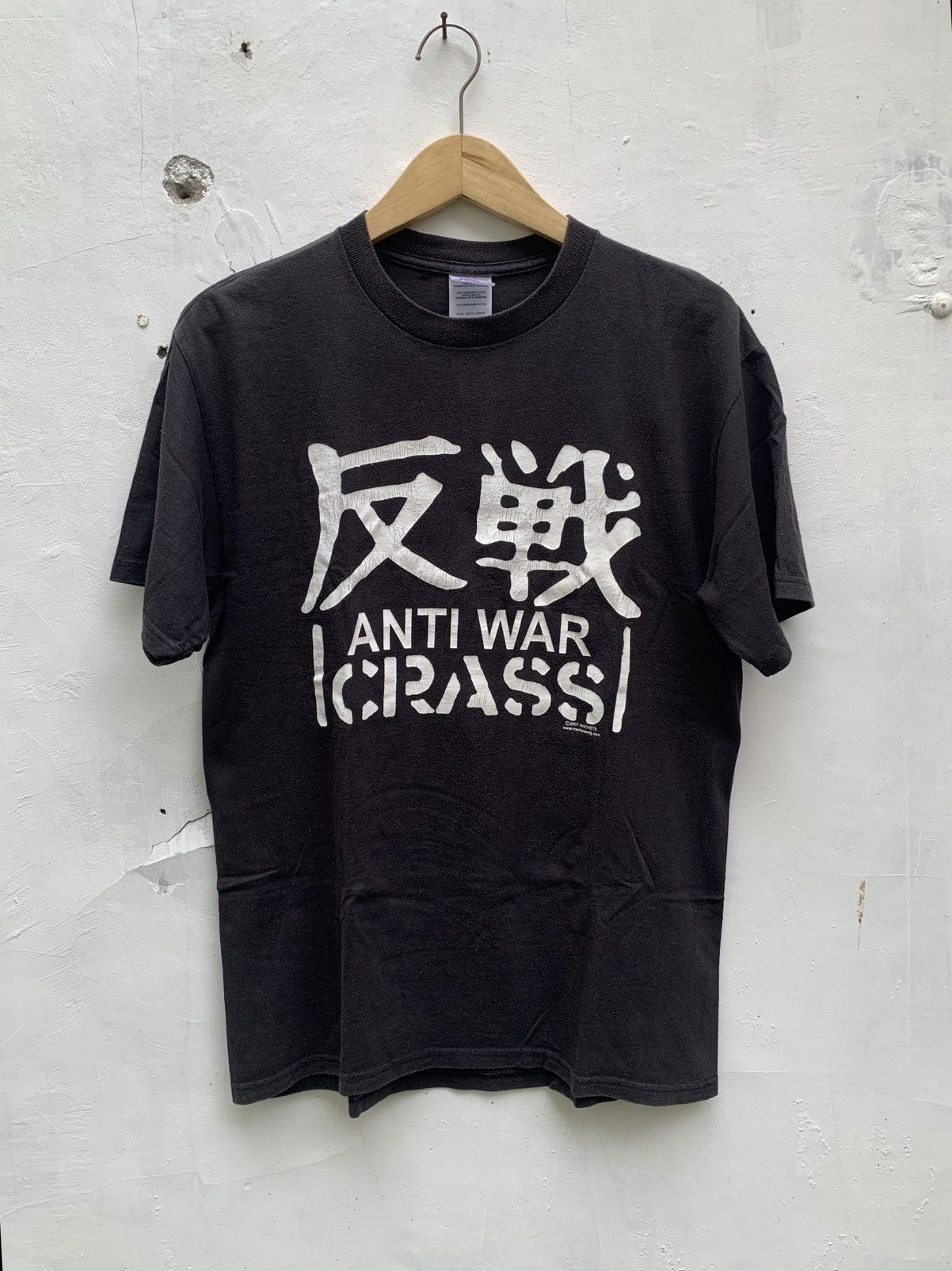 Band Tees Vintage Crass anti war copyright 2007 Size US M / EU 48-50 / 2 - 1 Thumbnail