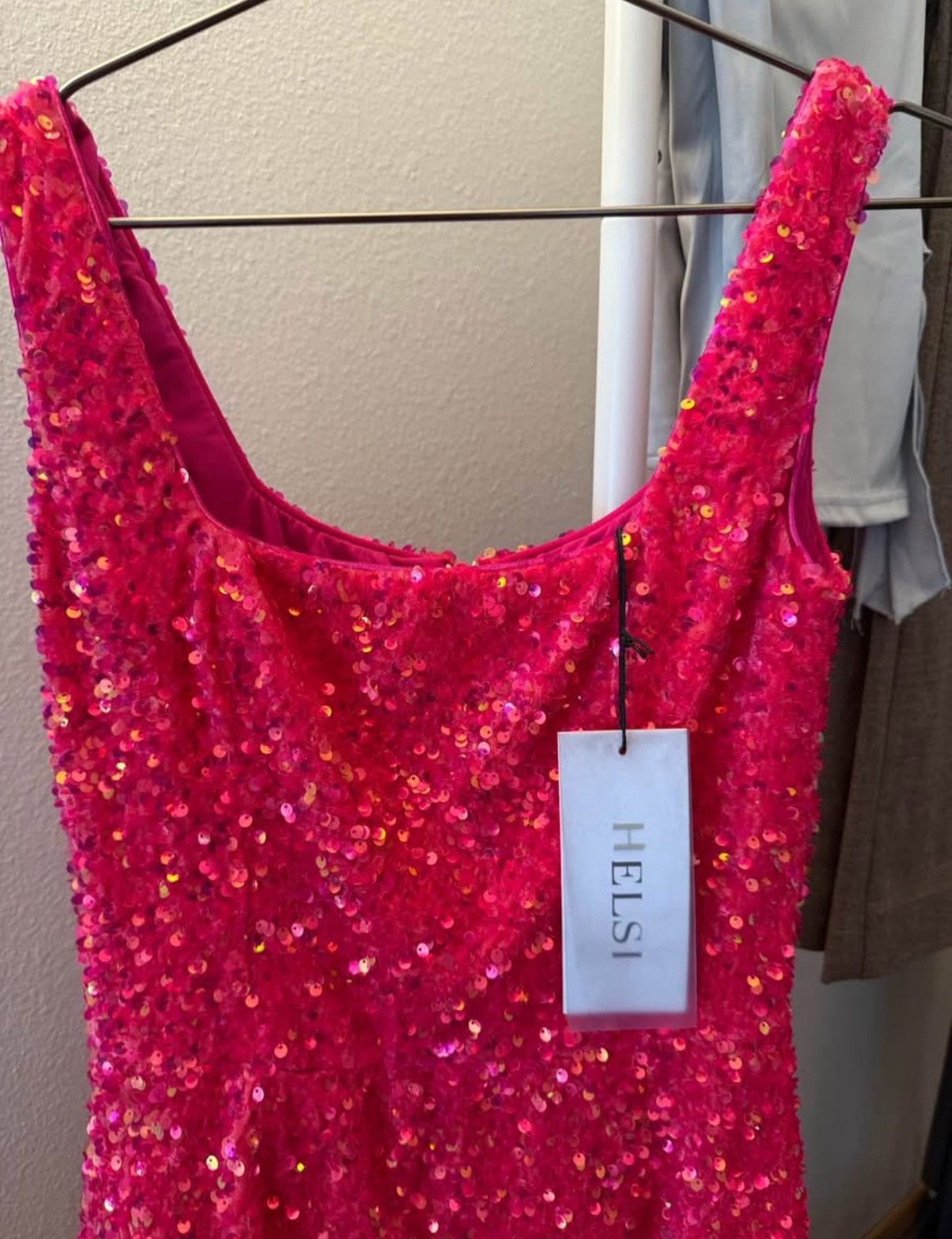 Helmut Lang Helsi Mini Dress brand new Sequin Size XS / US 0-2 / IT 36-38 - 2 Thumbnail
