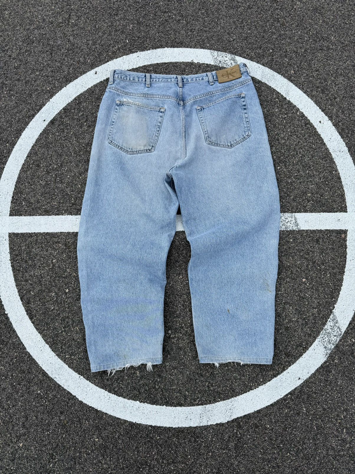 Calvin Klein × Vintage Vintage Calvin Klein Baggy Jeans Y2K Size US 38 / EU 54 - 7 Thumbnail