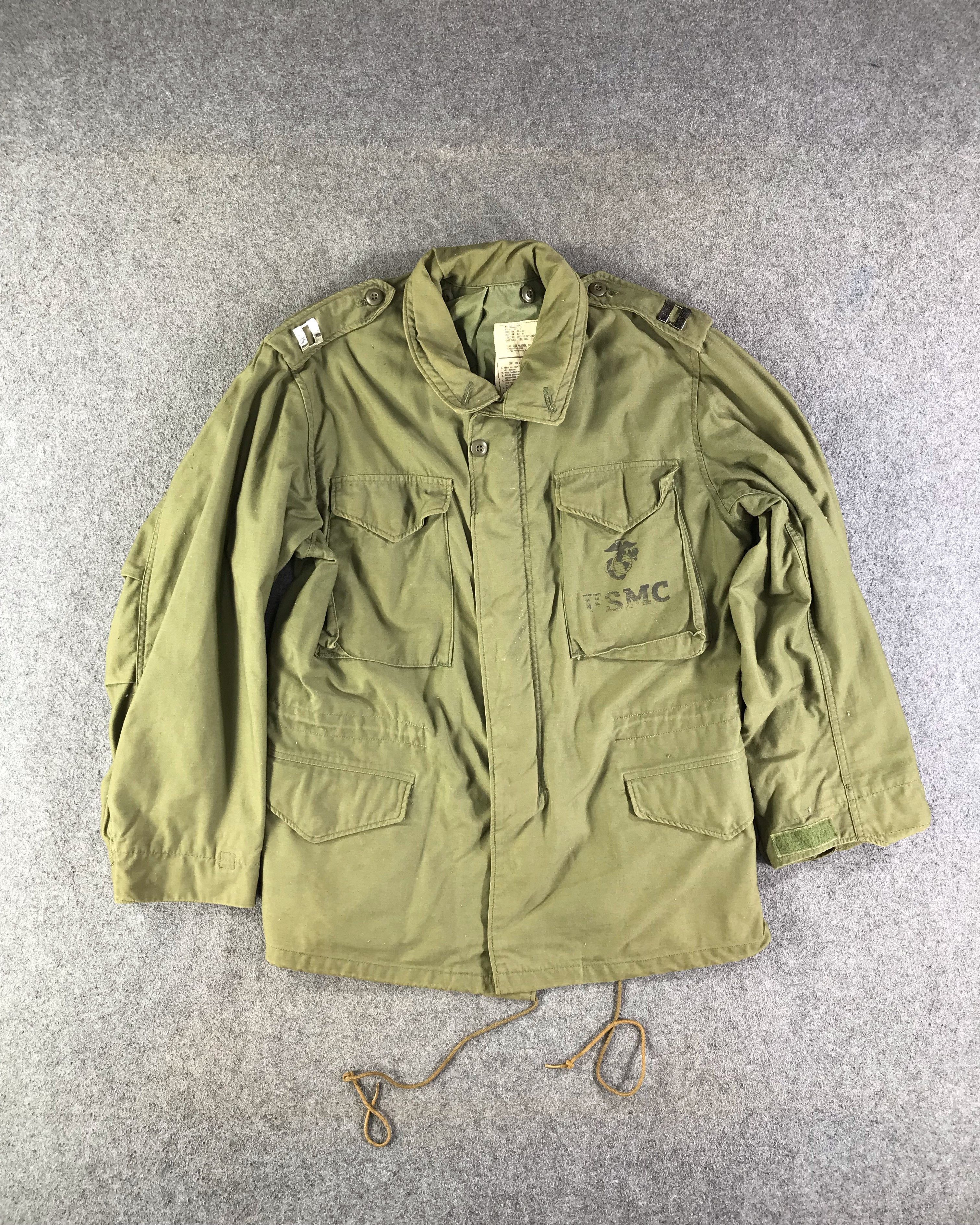 Alpha Industries Vintage USMC Military Field Jacket -JC339 Size US M / EU 48-50 / 2 - 1 Thumbnail