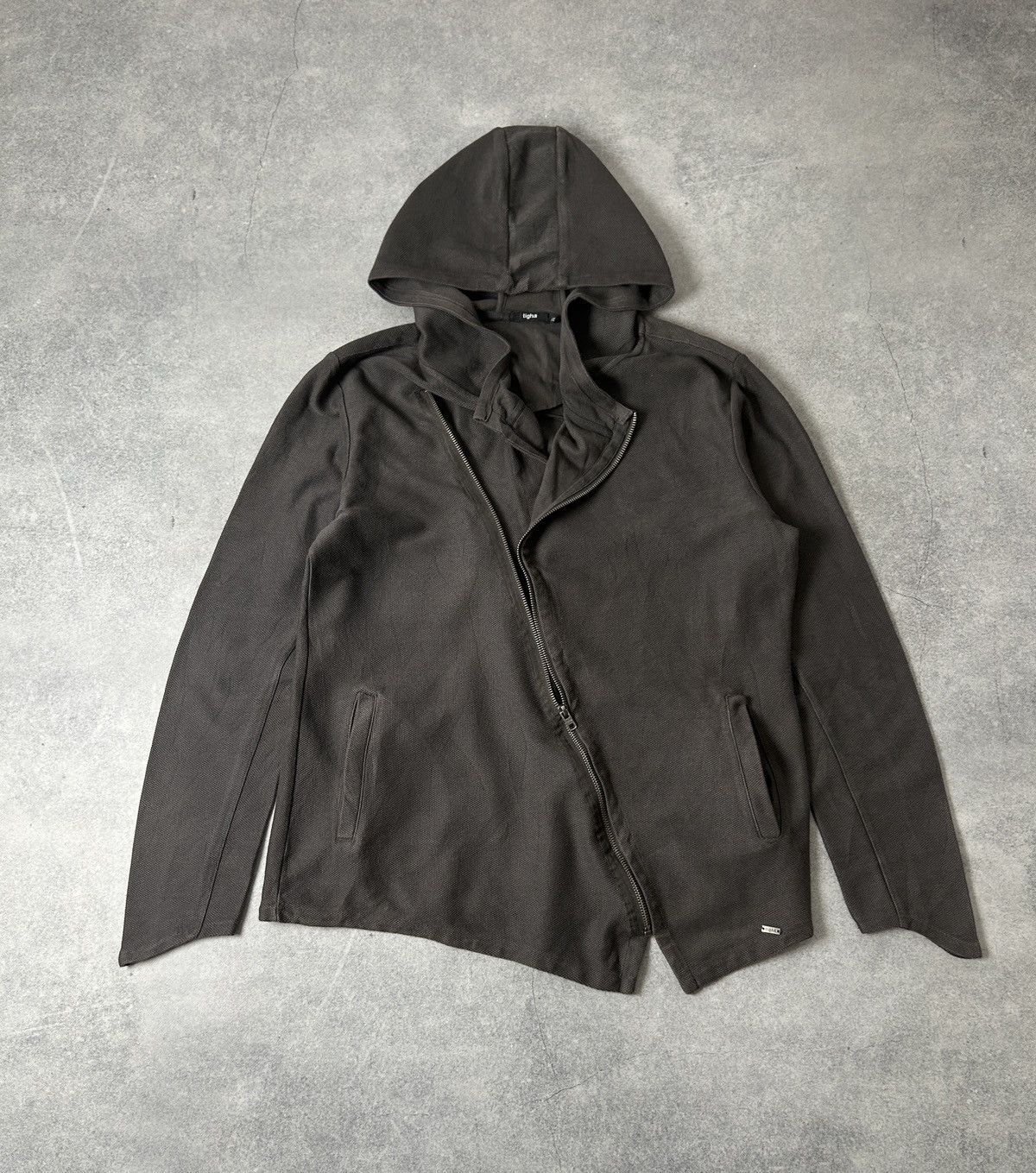 tigha tigha asymmetrical cotton jacket mens rick owens style Size US XXL / EU 58 / 5 - 1 Thumbnail
