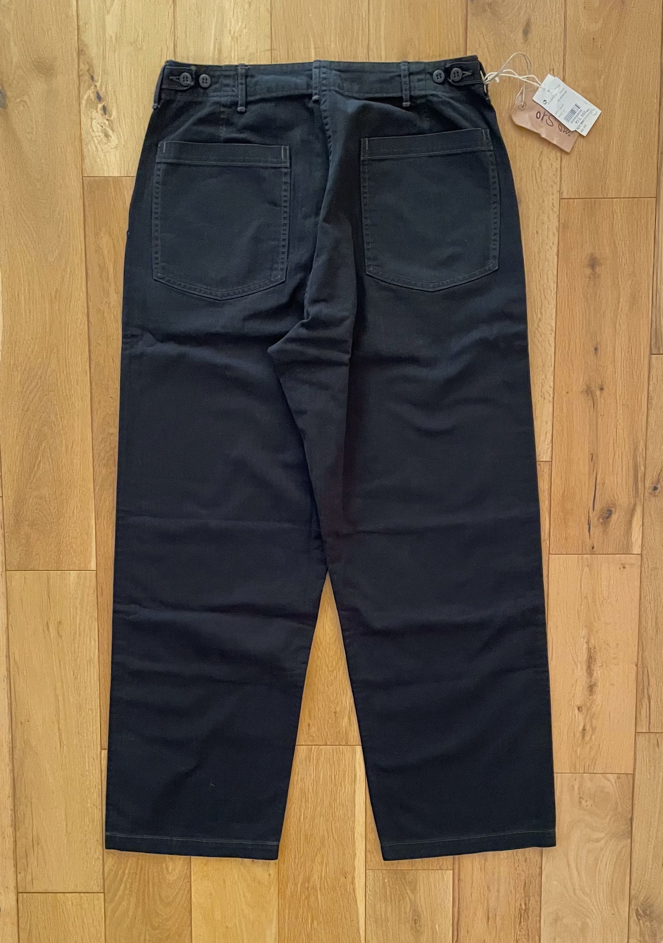 Orslow orSlow US Army Summer Fatigue Pants Black Size 2 Size US 32 / EU 48 - 2 Thumbnail