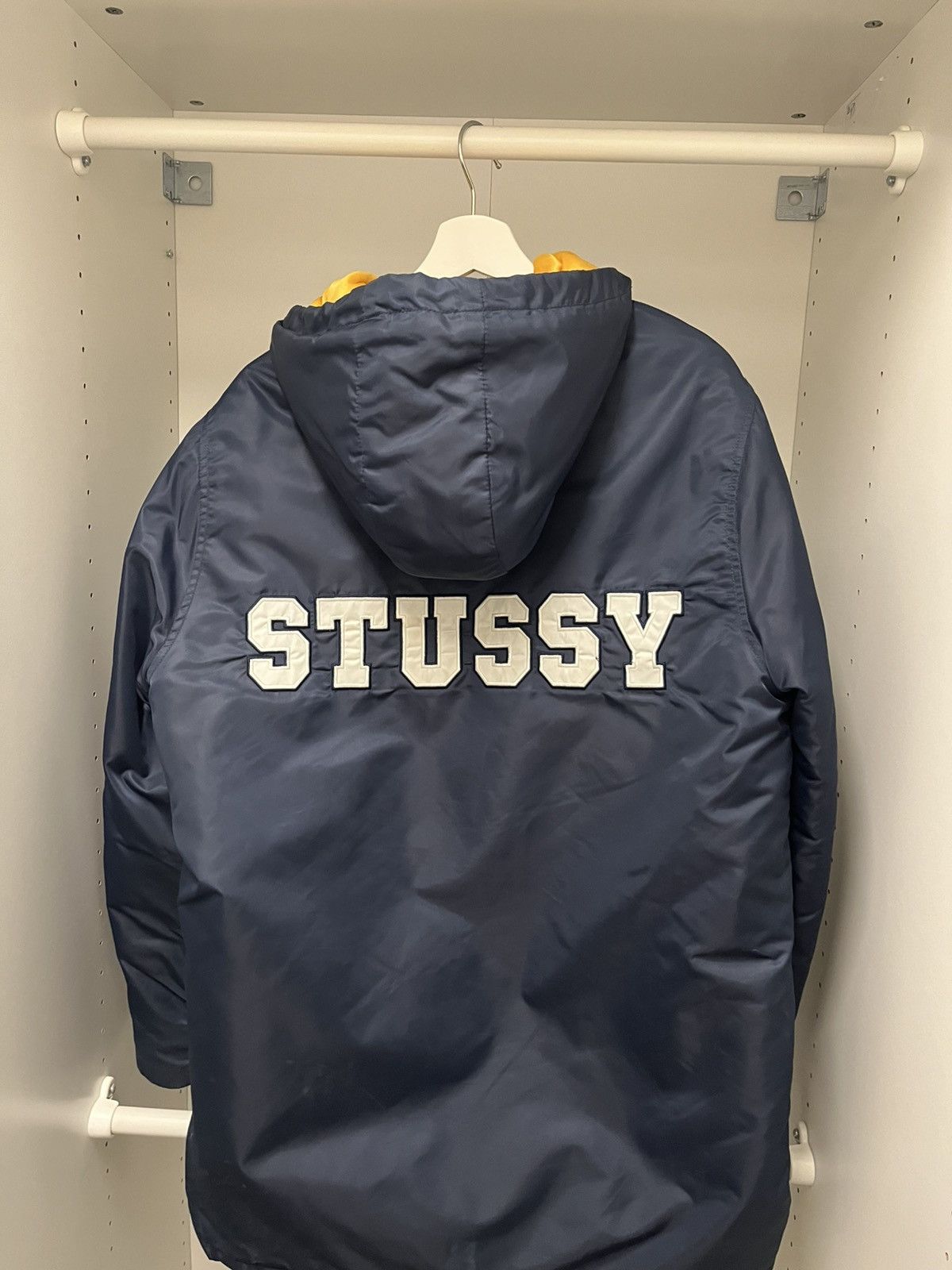 Stussy Stüssy Varsity “S” Hooded Coach Jacket Size US M / EU 48-50 / 2 - 1 Thumbnail