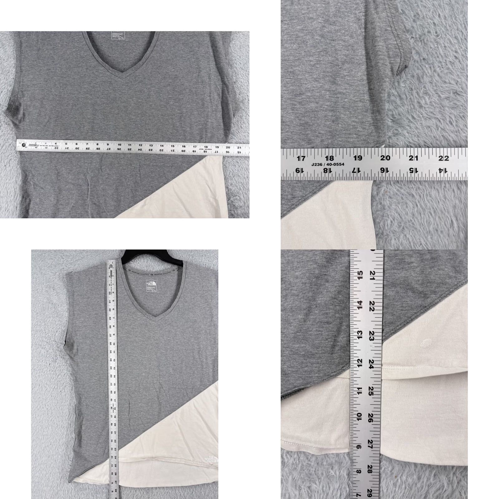 The North Face The North Face Shirt Women XL Gray White Tank Sleeveless Size XL / US 12-14 / IT 48-50 - 8 Thumbnail