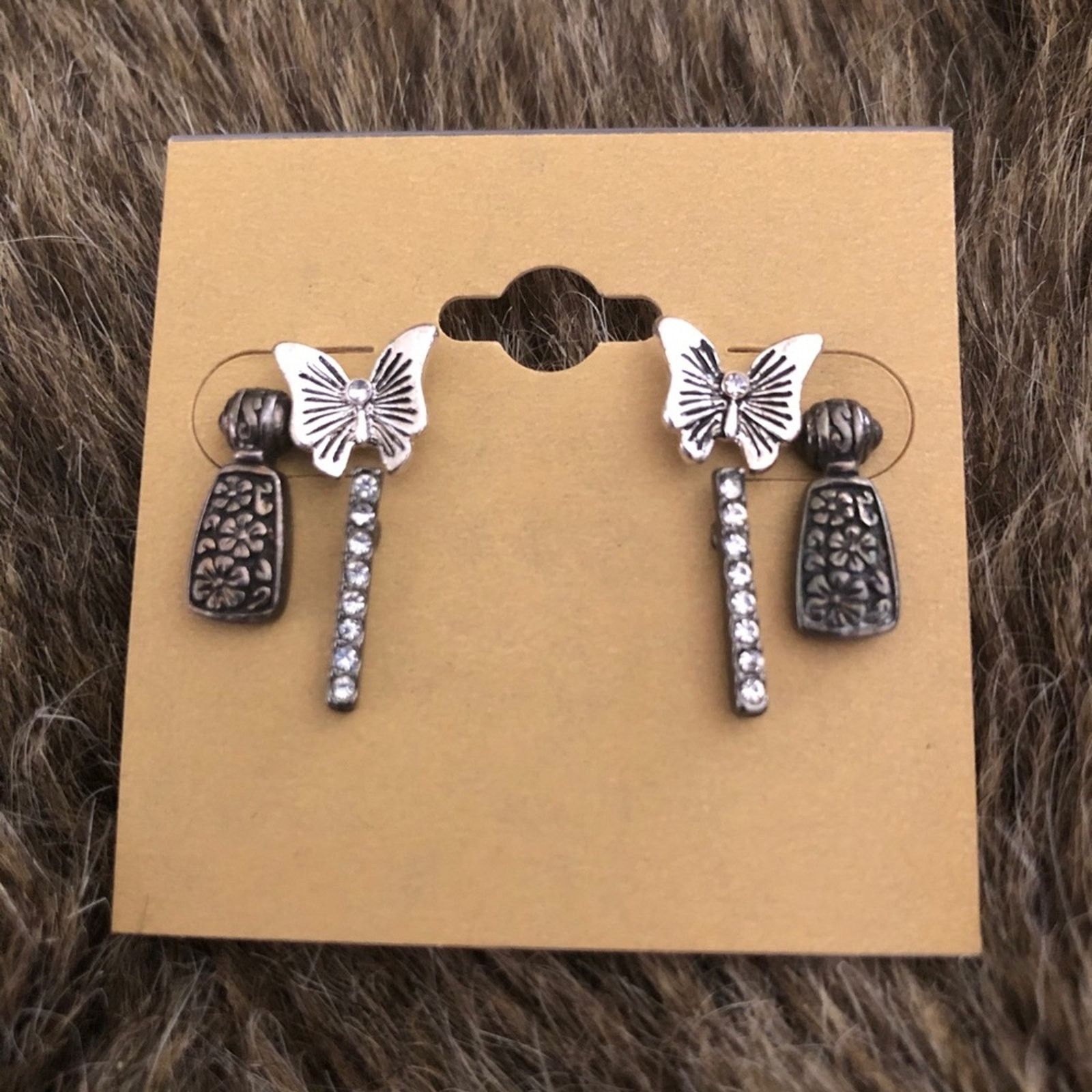Vintage Vintage lot of three pairs pierced earrings Size ONE SIZE - 2 Thumbnail