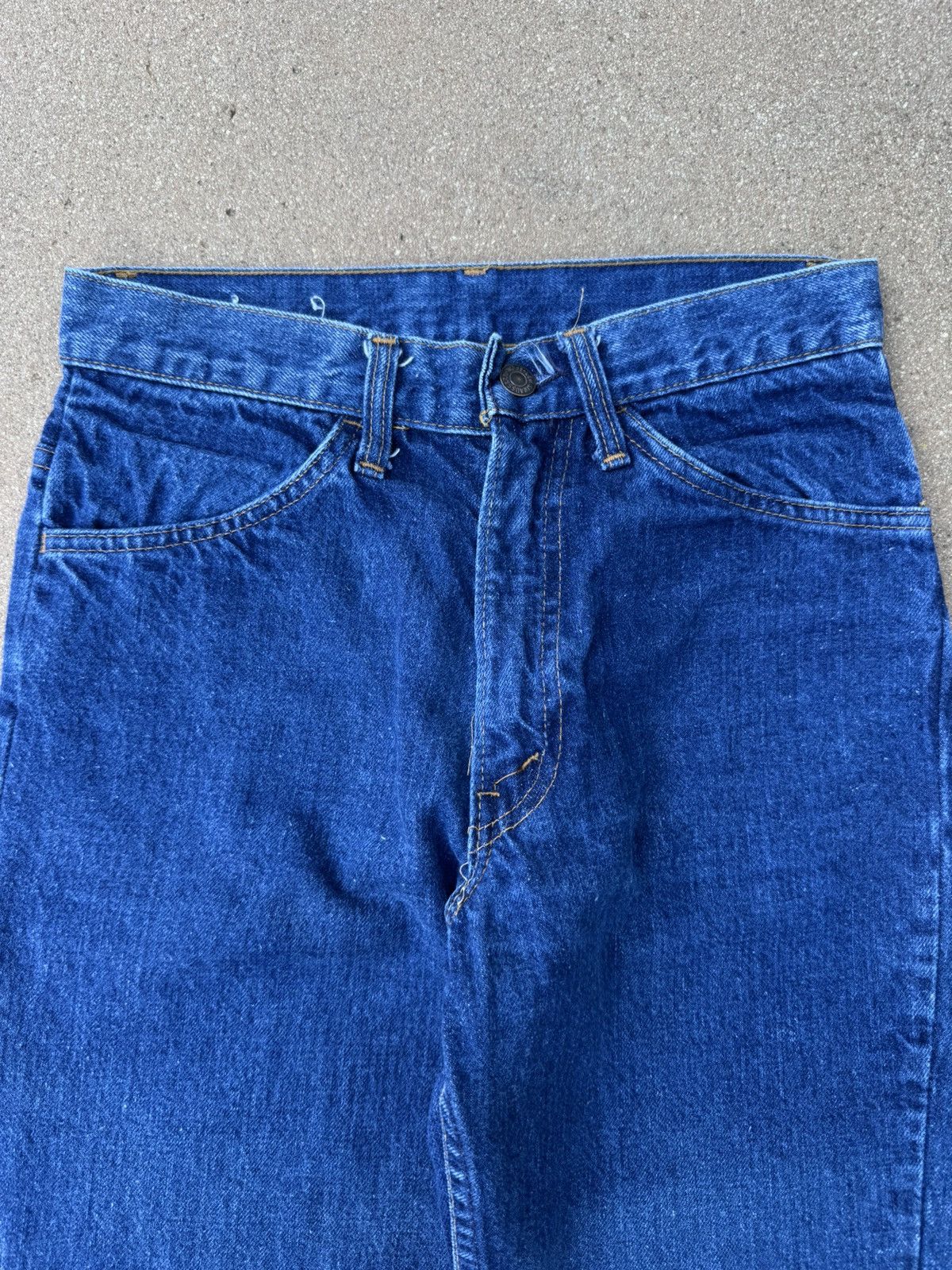 Levi's × Vintage Vtg 70’s Levi’s 646 Orange Tab Bellbottom Flare Jeans 28x30 Size US 28 / EU 44 - 4 Thumbnail