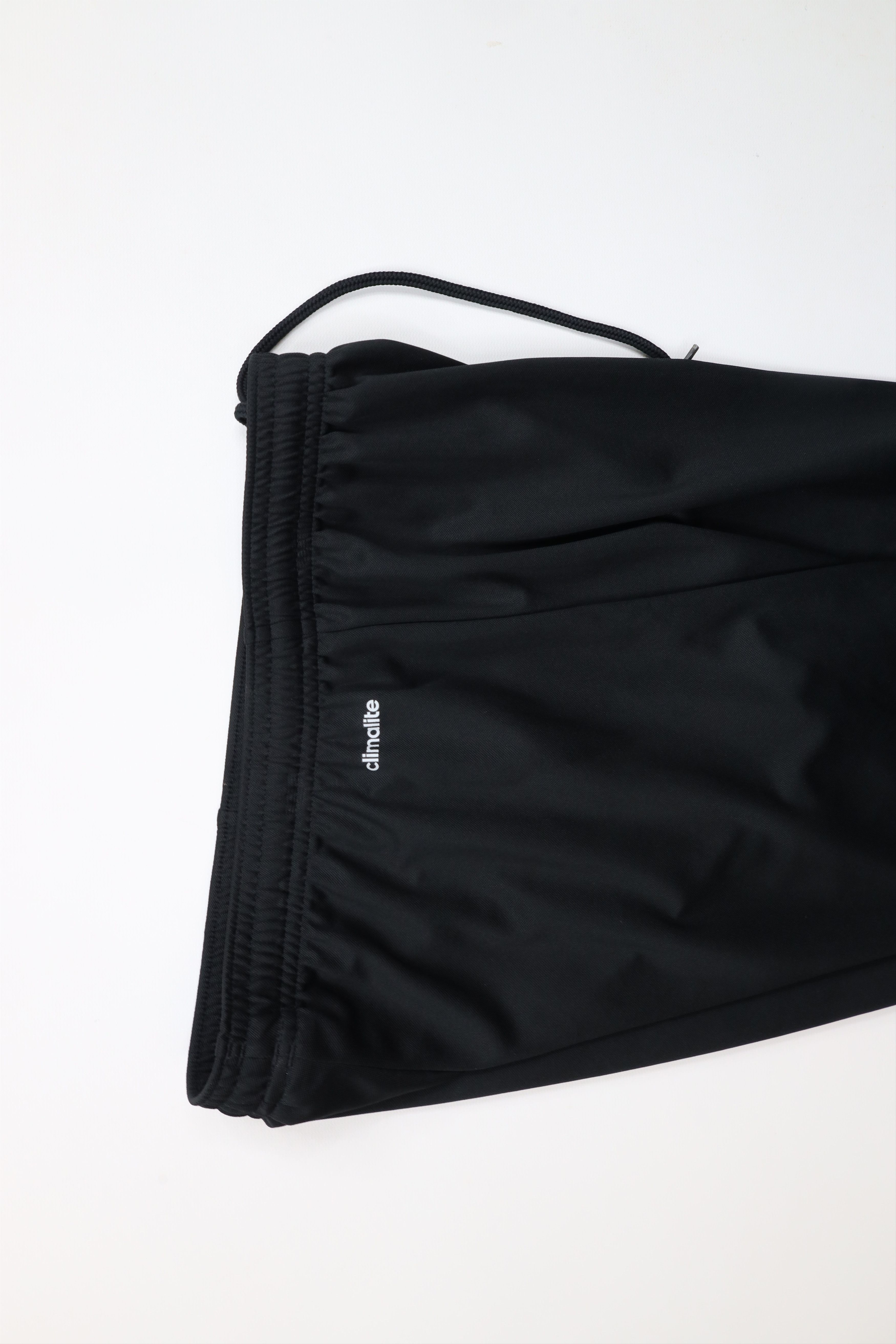 Adidas × Vintage Vintage Adidas Spell Out Running Jogging Soccer Shorts Black Size US 32 / EU 48 - 7 Thumbnail