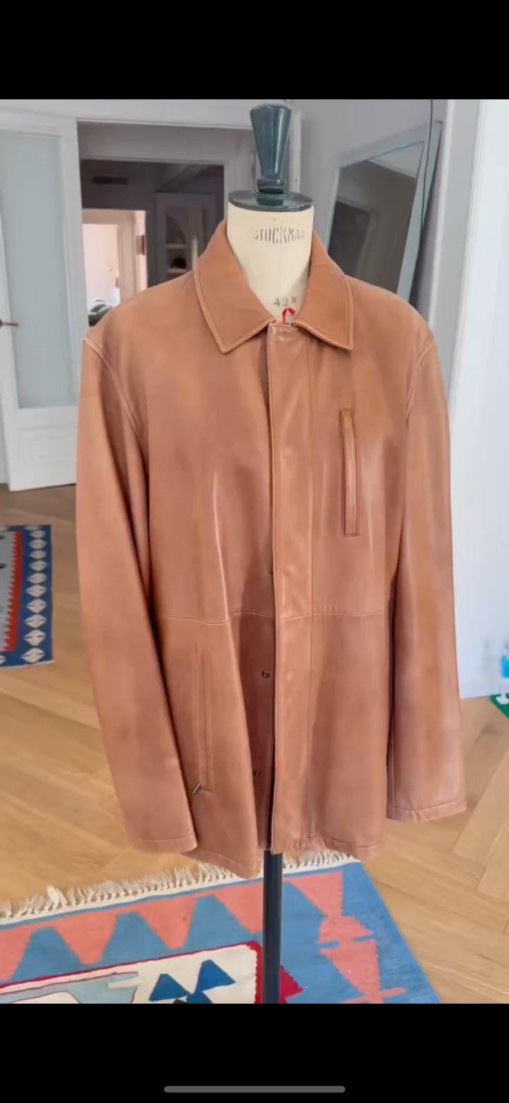 Burberry Vintage Burberry leather jacket Size XS / US 0-2 / IT 36-38 - 1 Thumbnail