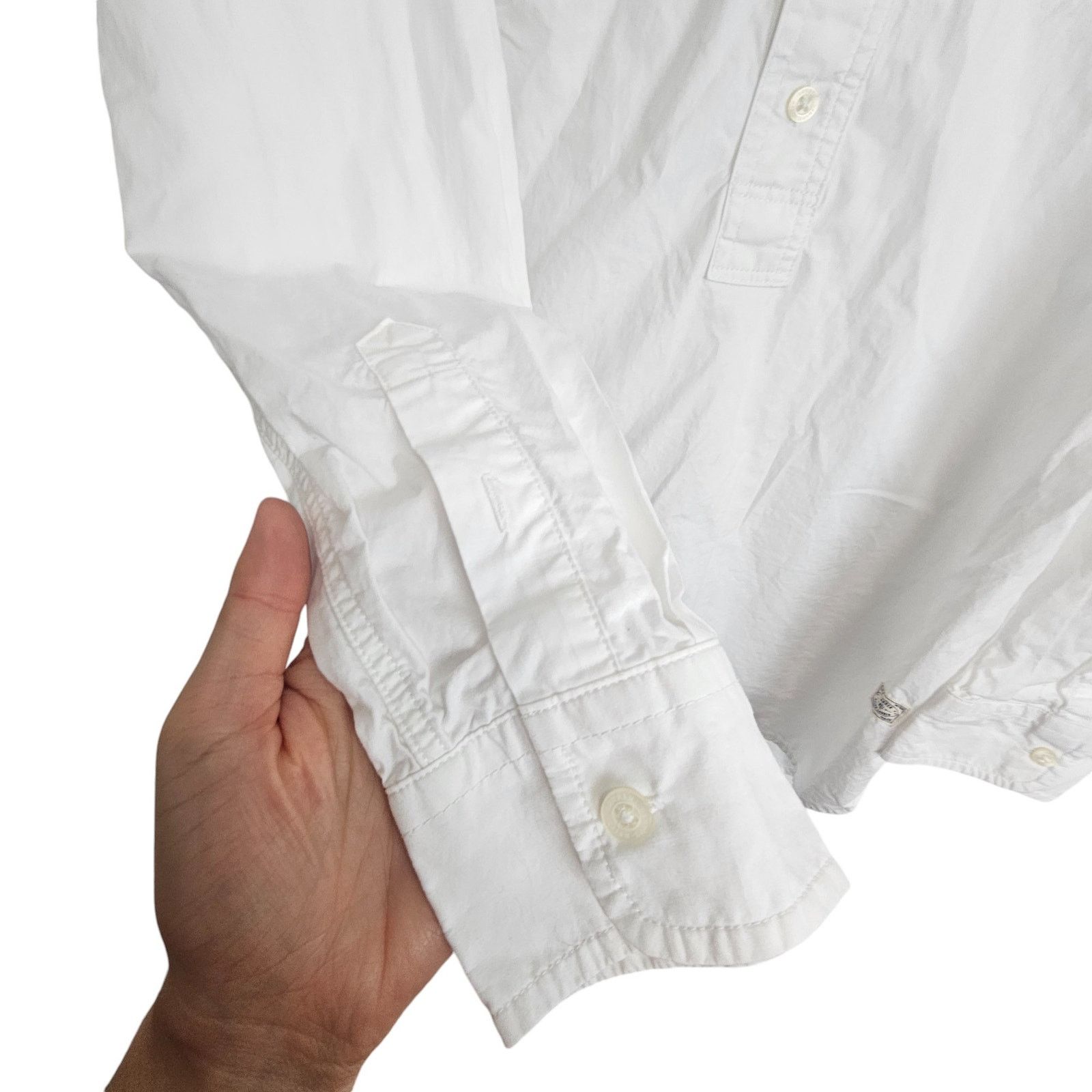 Lauren Ralph Lauren Lauren Ralph Lauren Womens Denim Shirt Size M Classic Preppy Size M / US 6-8 / IT 42-44 - 4 Thumbnail