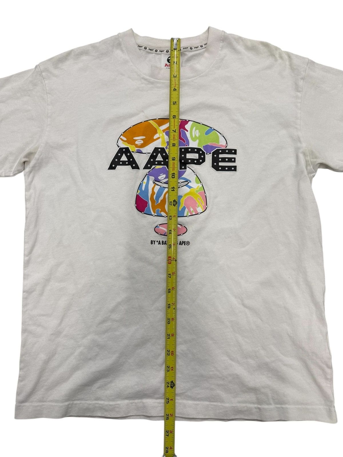 Aape Bape aape multi colored graphic t shirt Size US M / EU 48-50 / 2 - 7 Thumbnail