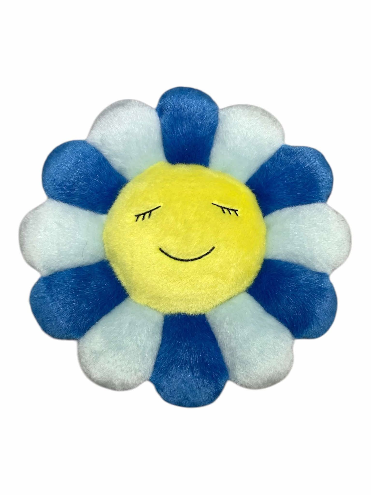 Takashi Murakami Takashi Murakami 30cm Yellow Blue flower pillow cushion Size ONE SIZE - 2 Thumbnail