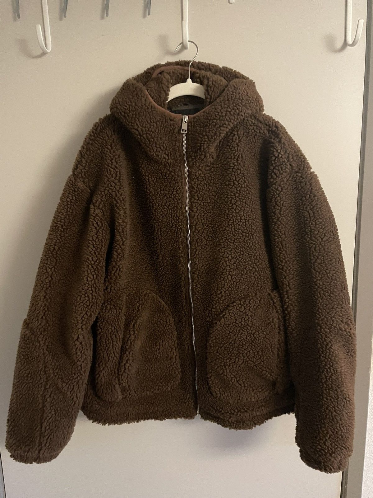 Vintage Hooded Fleece Jacket NWOT Size US L / EU 52-54 / 3 - 1 Thumbnail