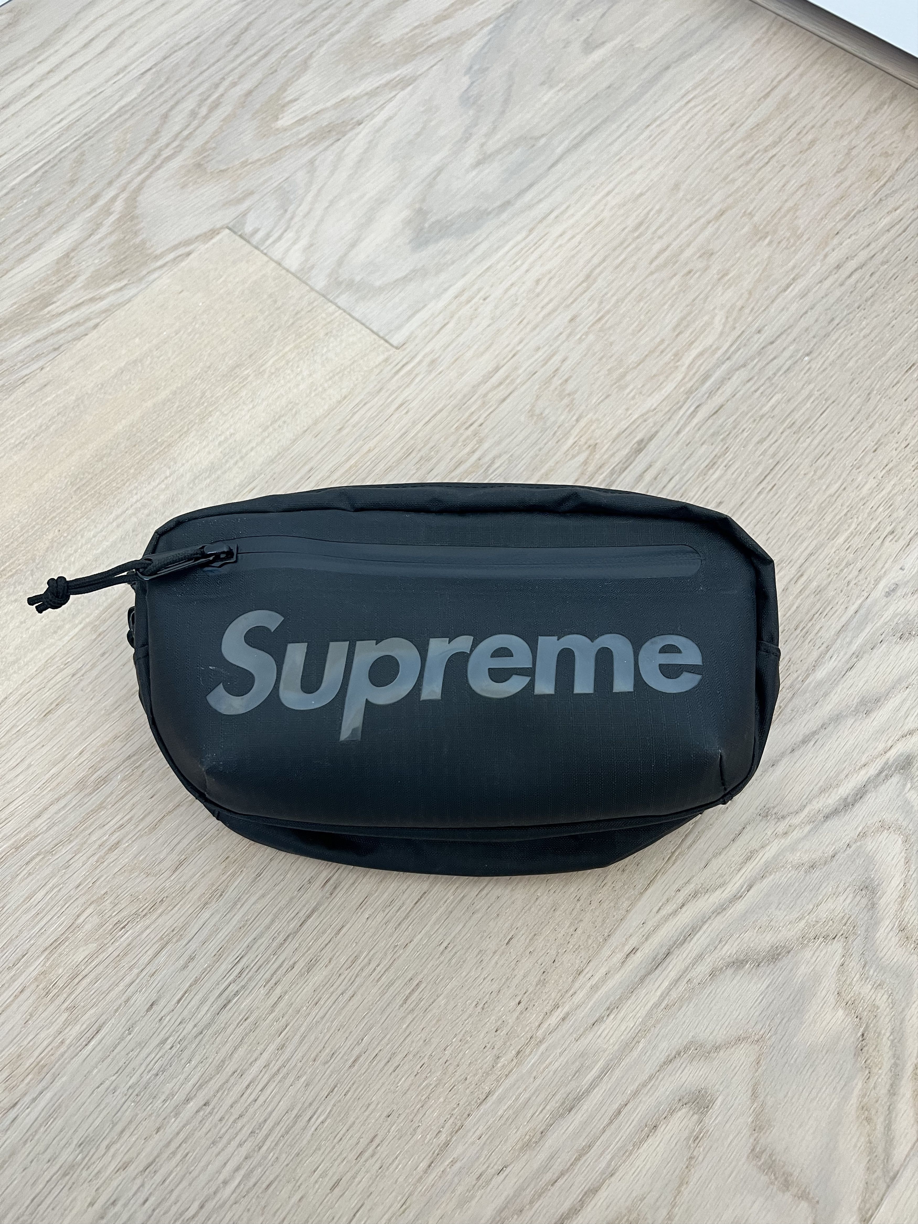 Supreme Supreme Waist Bag SS21 Supreme Logo Belt Bag Black Grailed