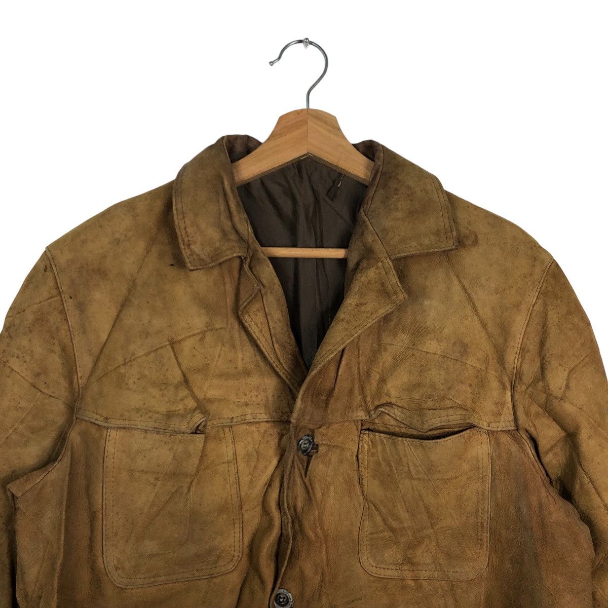 Japanese Brand 🔥90’s Vintage Genuine Leather Jacket Blystad Japan Size US M / EU 48-50 / 2 - 3 Thumbnail