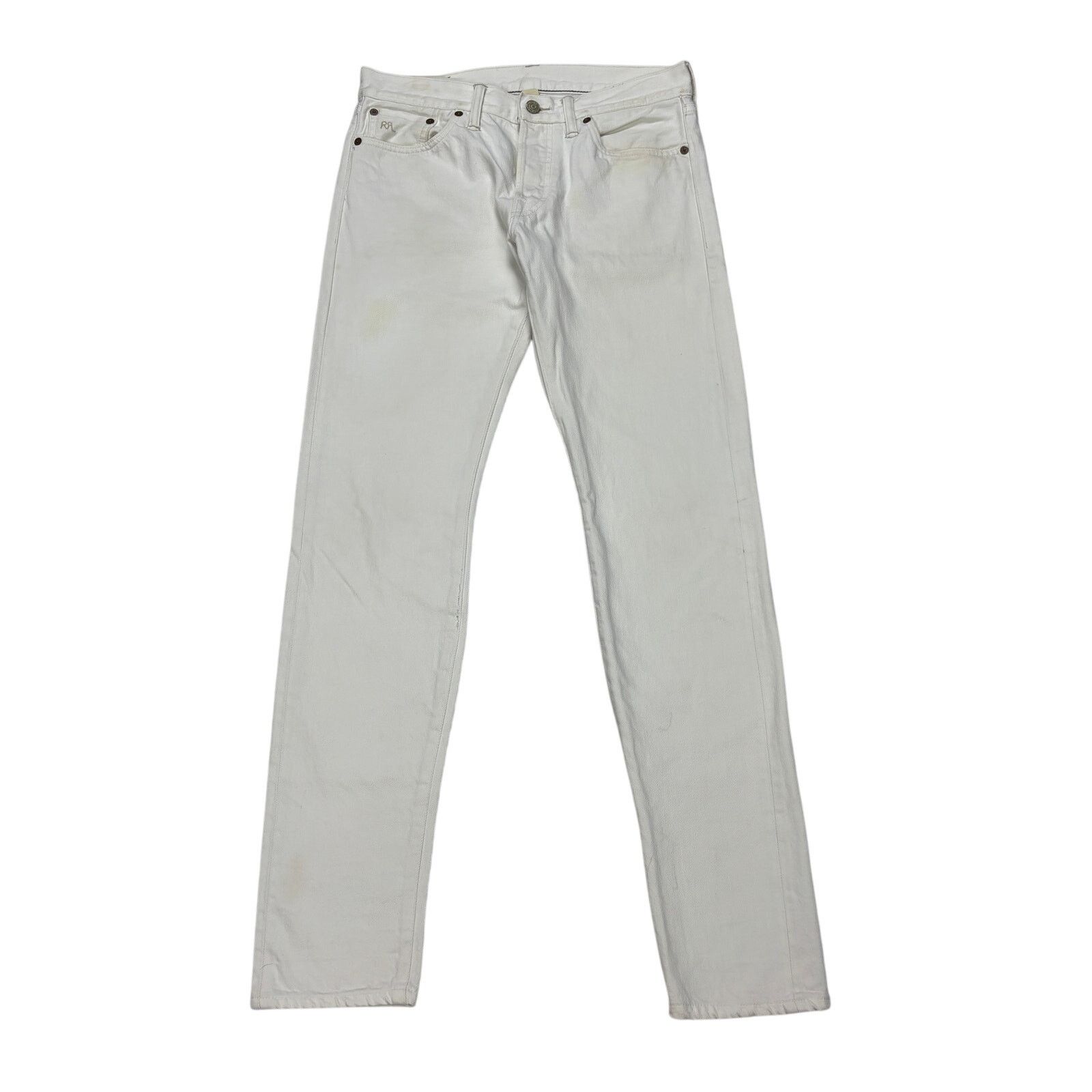 RRL Ralph Lauren RRL Double RL Slim Fit Japan Woven Selvedge Denim Jeans 29 Size US 29 - 1 Thumbnail