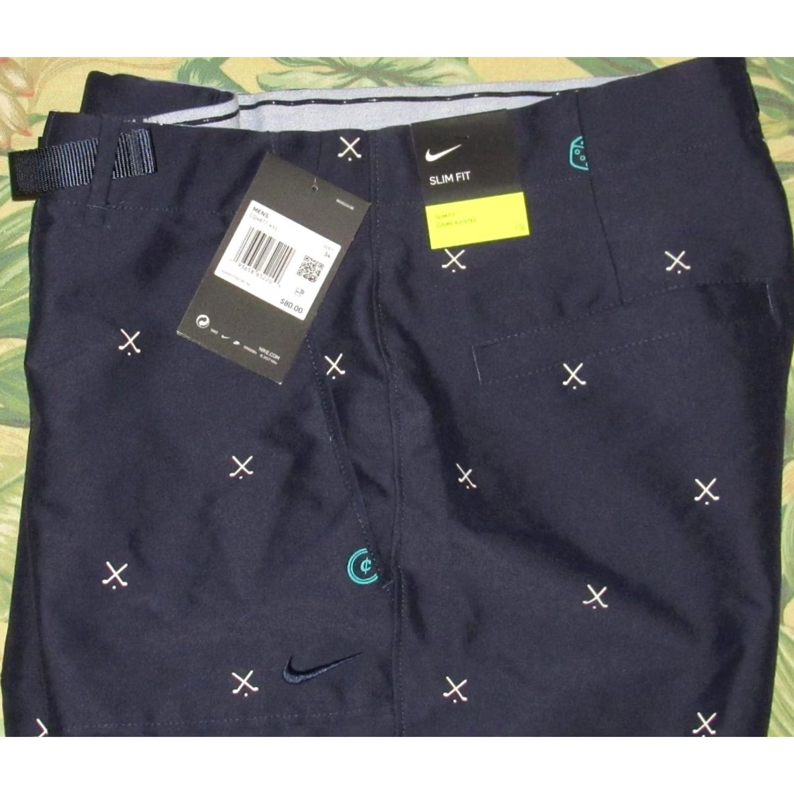Nike NIKE Navy Blue 11" Flex Dri Fit Short Slim 34 NWT Navy Blue 11" Flex Dri Fit Short Slim 34 NWT Size US 34 / EU 50 - 2 Thumbnail
