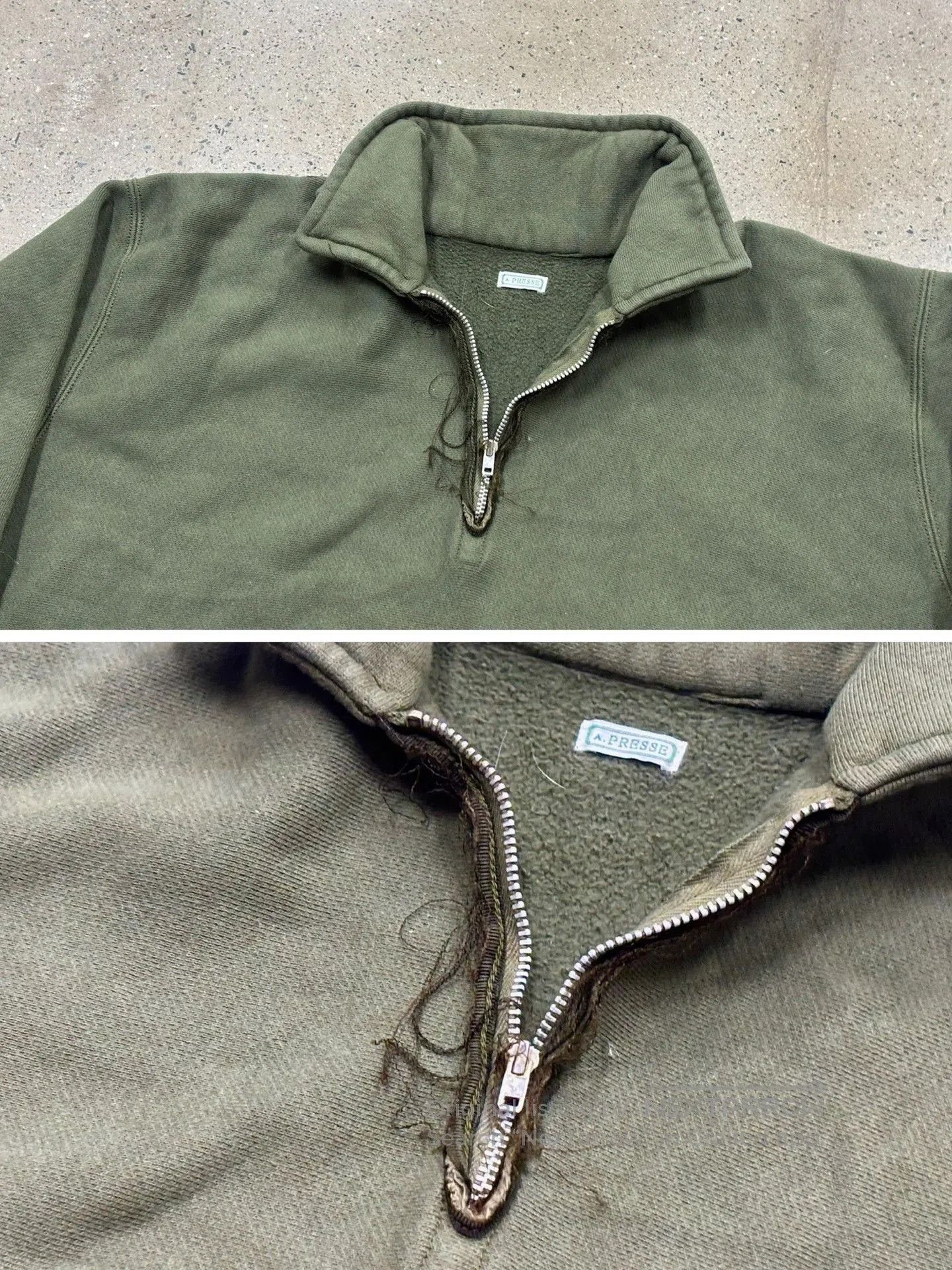A.PRESSE A.PRESSE 25ss Green Quarter. Size US M / EU 48-50 / 2 - 3 Thumbnail