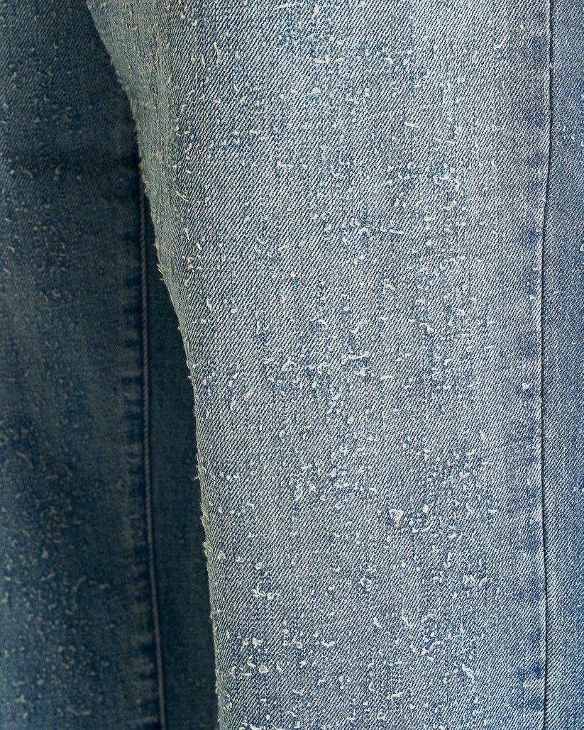 Namacheko o1s1v1r1oon0825 Hand Pilled Regular Jeans in Light Blue Size US 32 / EU 48 - 7 Thumbnail